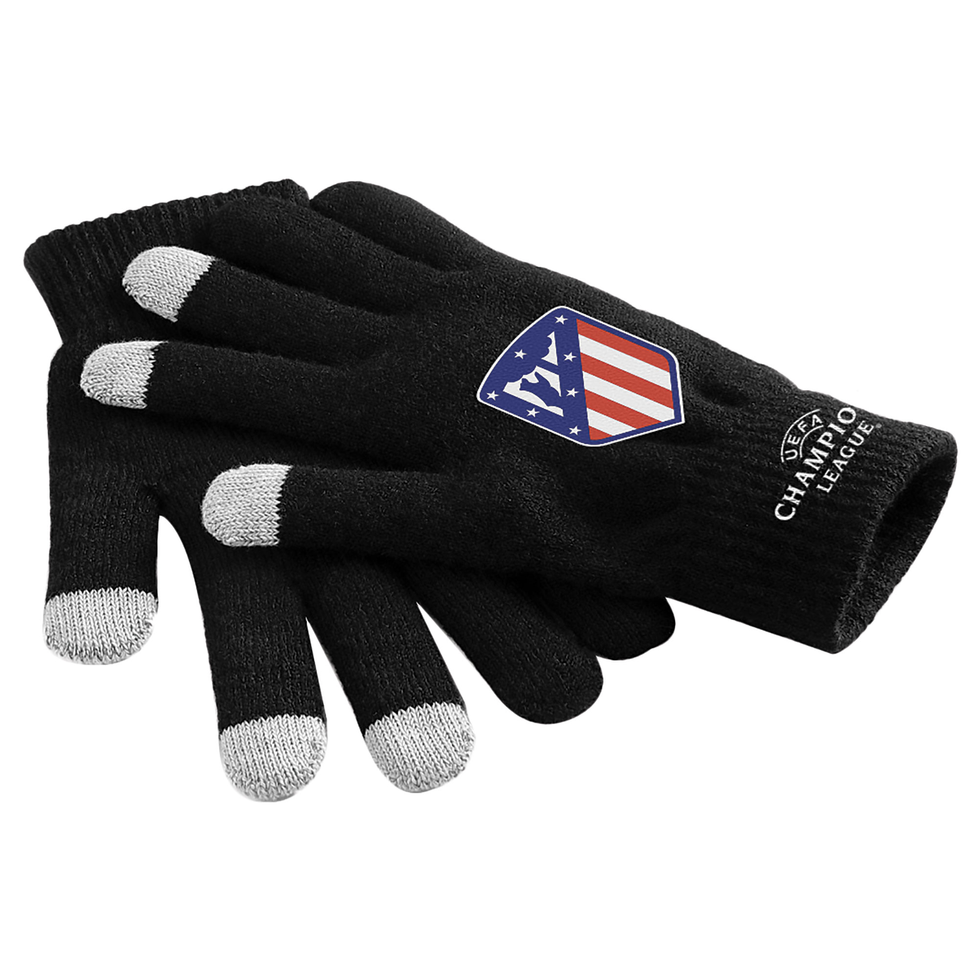 Gants pour écran tactile Atlético de Madrid UEFA Champions League - Noir - Adulte