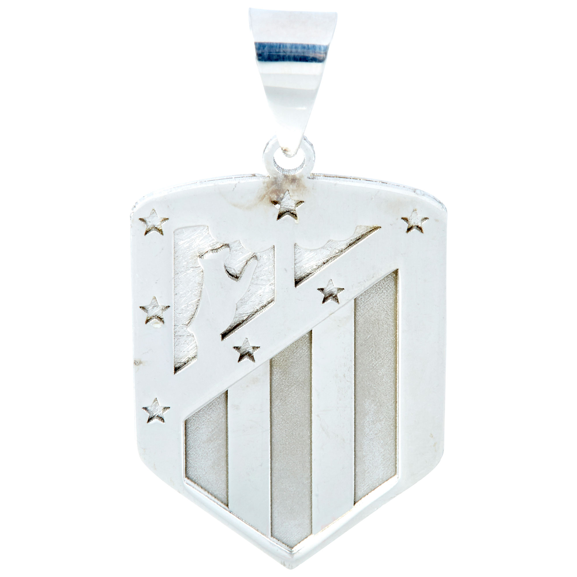 Pendentif avec écusson de l'Atlético de Madrid - Argent sterling 925