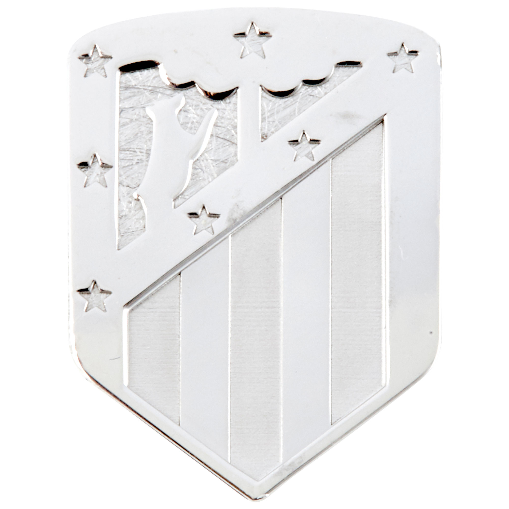 Pin's avec écusson de l'Atlético de Madrid - Argent sterling 925