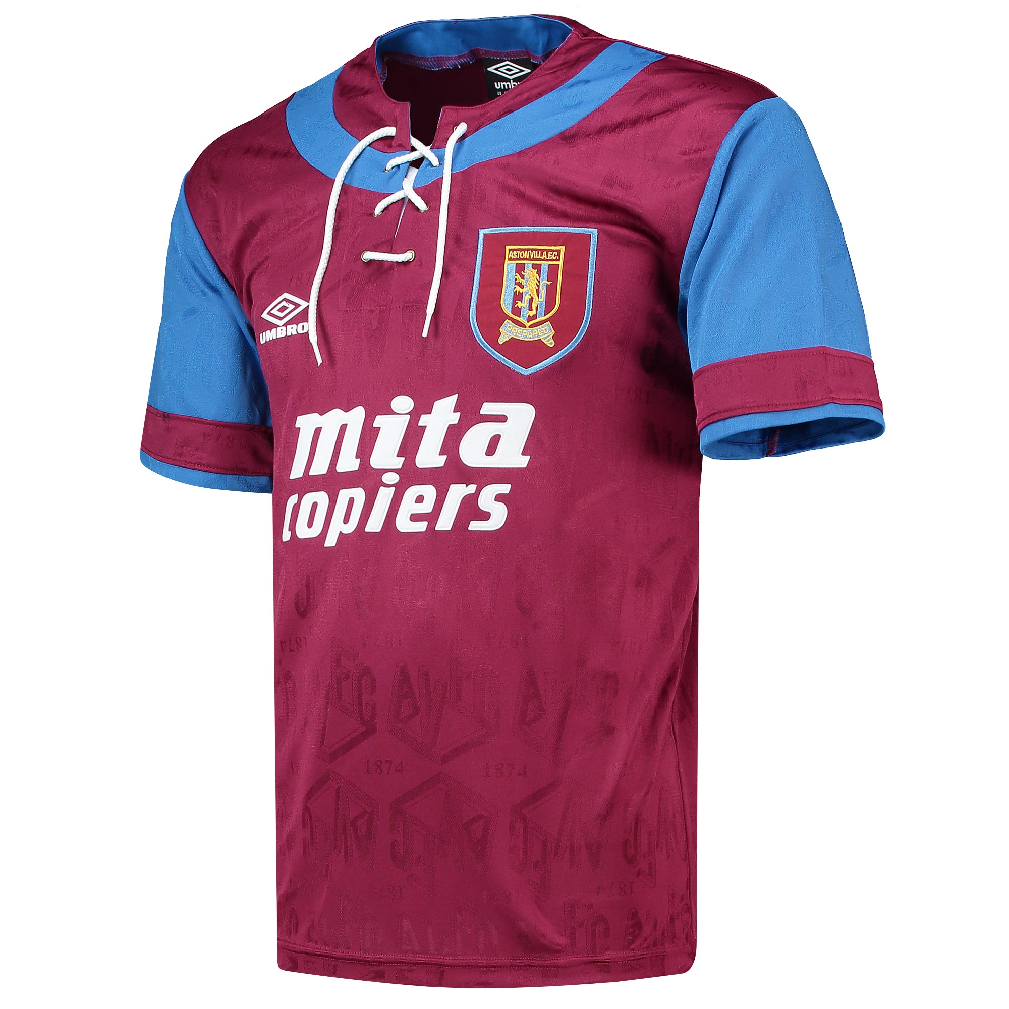 aston villa 1992 kit