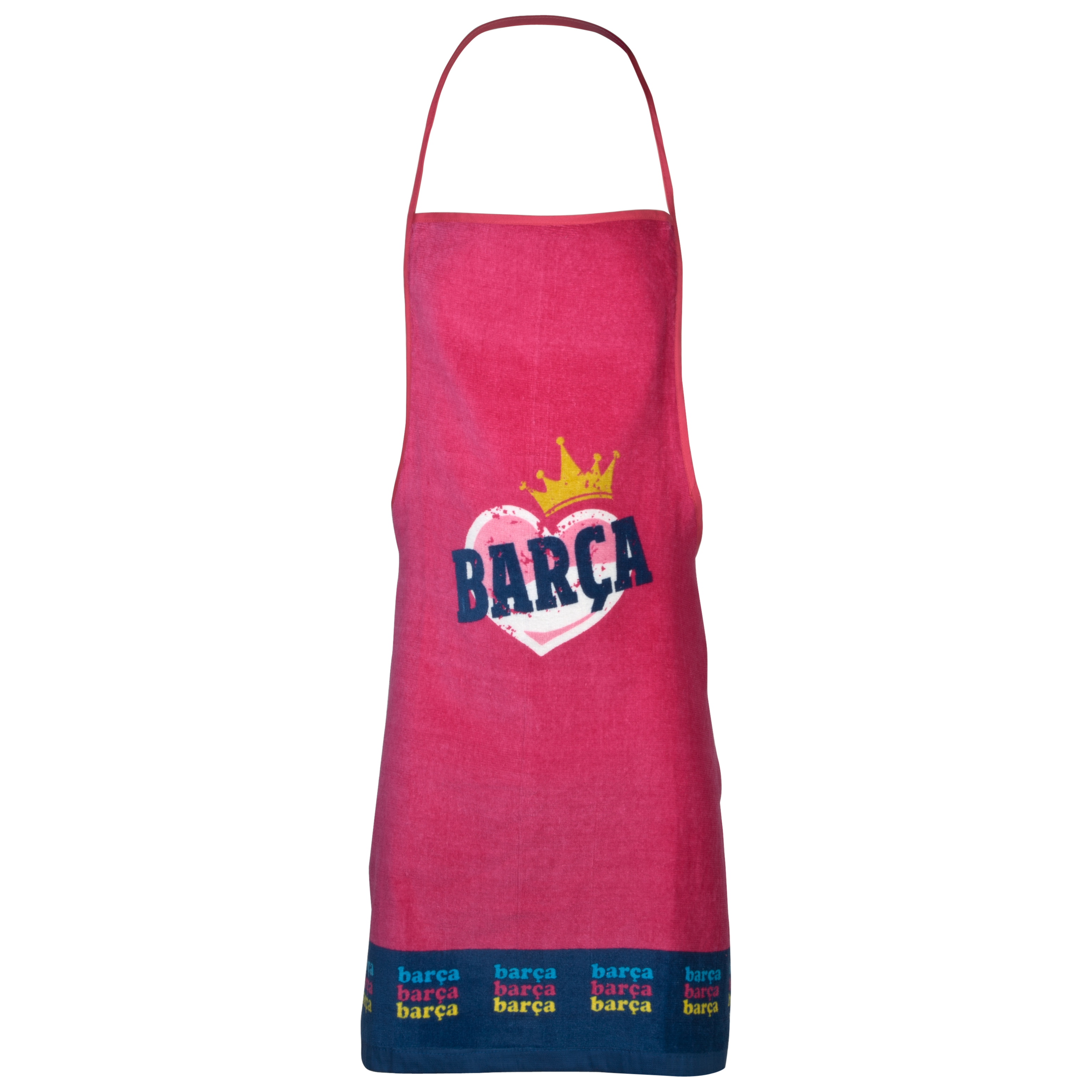 Davantal cor FC Barcelona - rosa