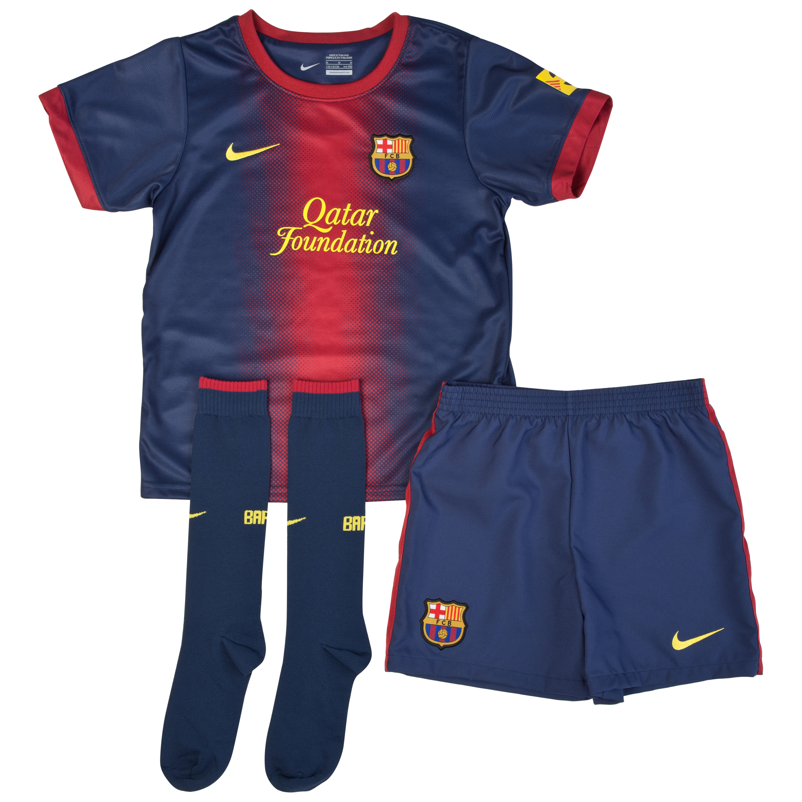 Barcelona Home Kit 2012/13 Little Boys