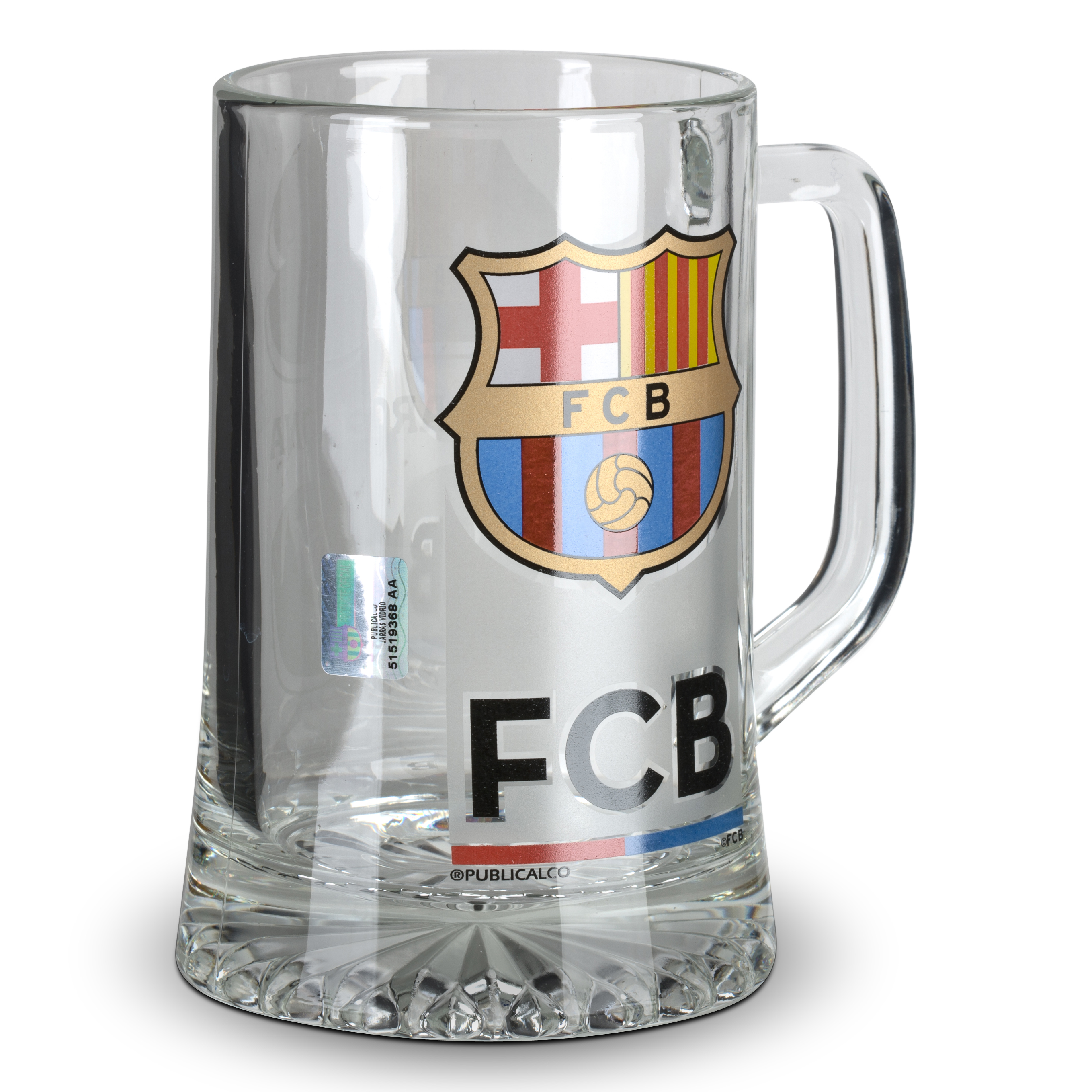 <br>Barcelona Est 1899 Glass Tankard