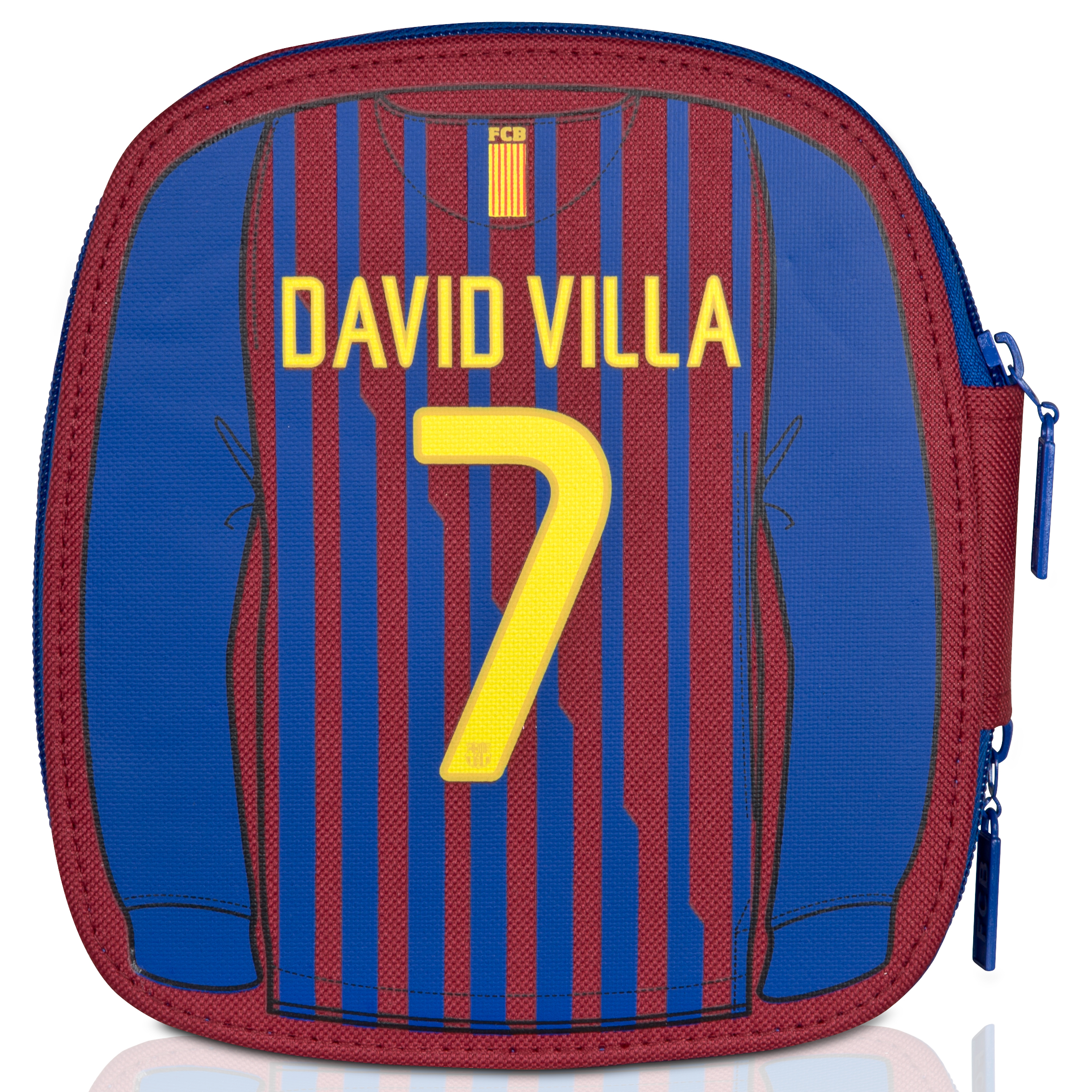 Estoig escolar complert del FC Barcelona - David Villa