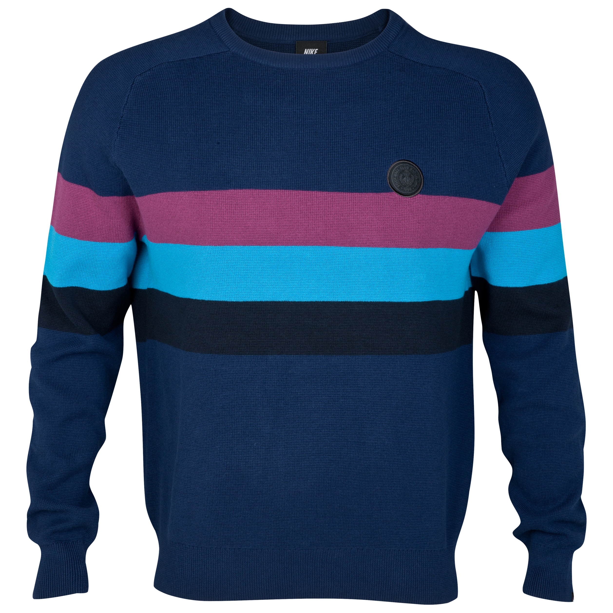Barcelona NSW Knitted Crew Neck Sweater - Midnight Navy