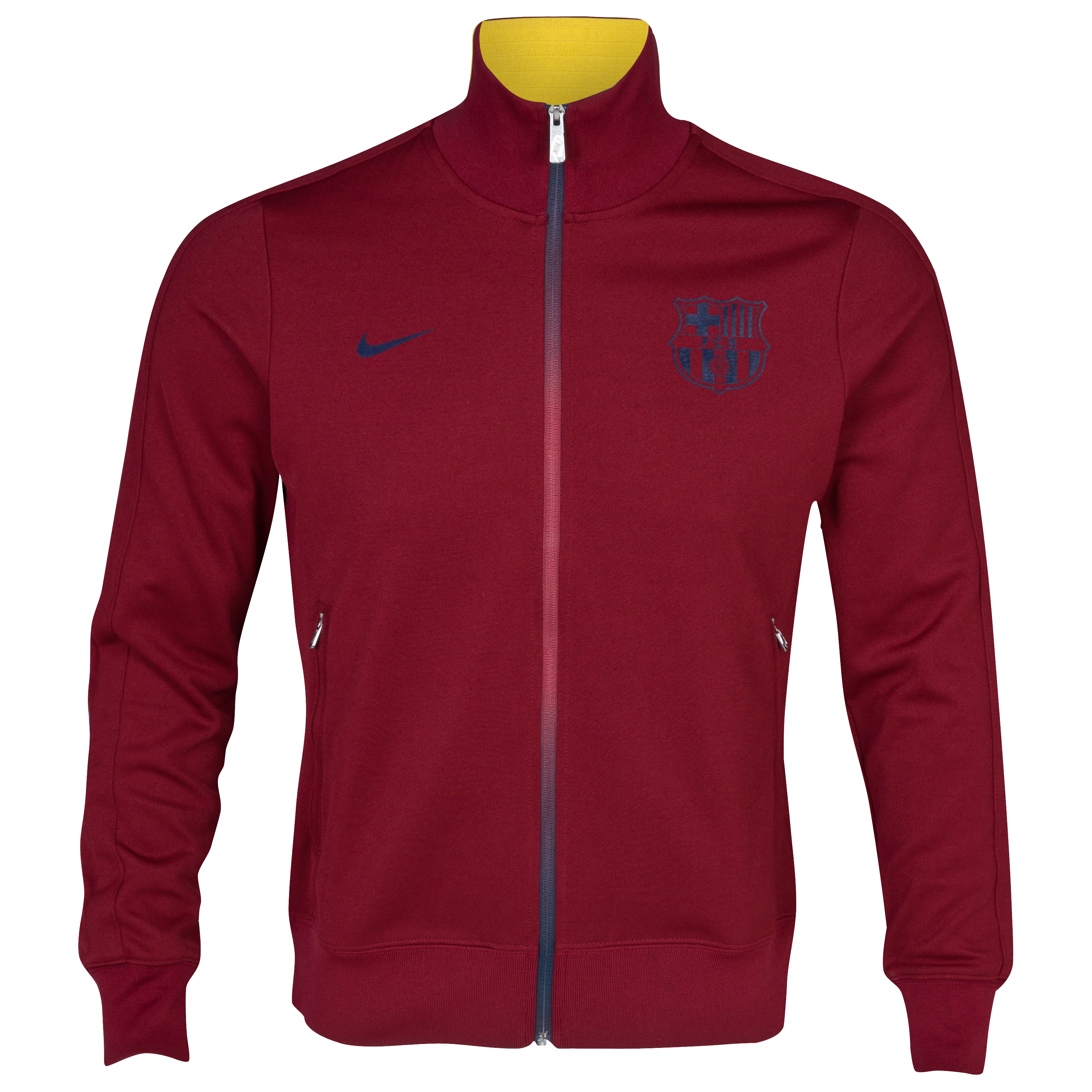 Barcelona Authentic N98 Jacket	- Team Red/Team Red/Midnight Navy