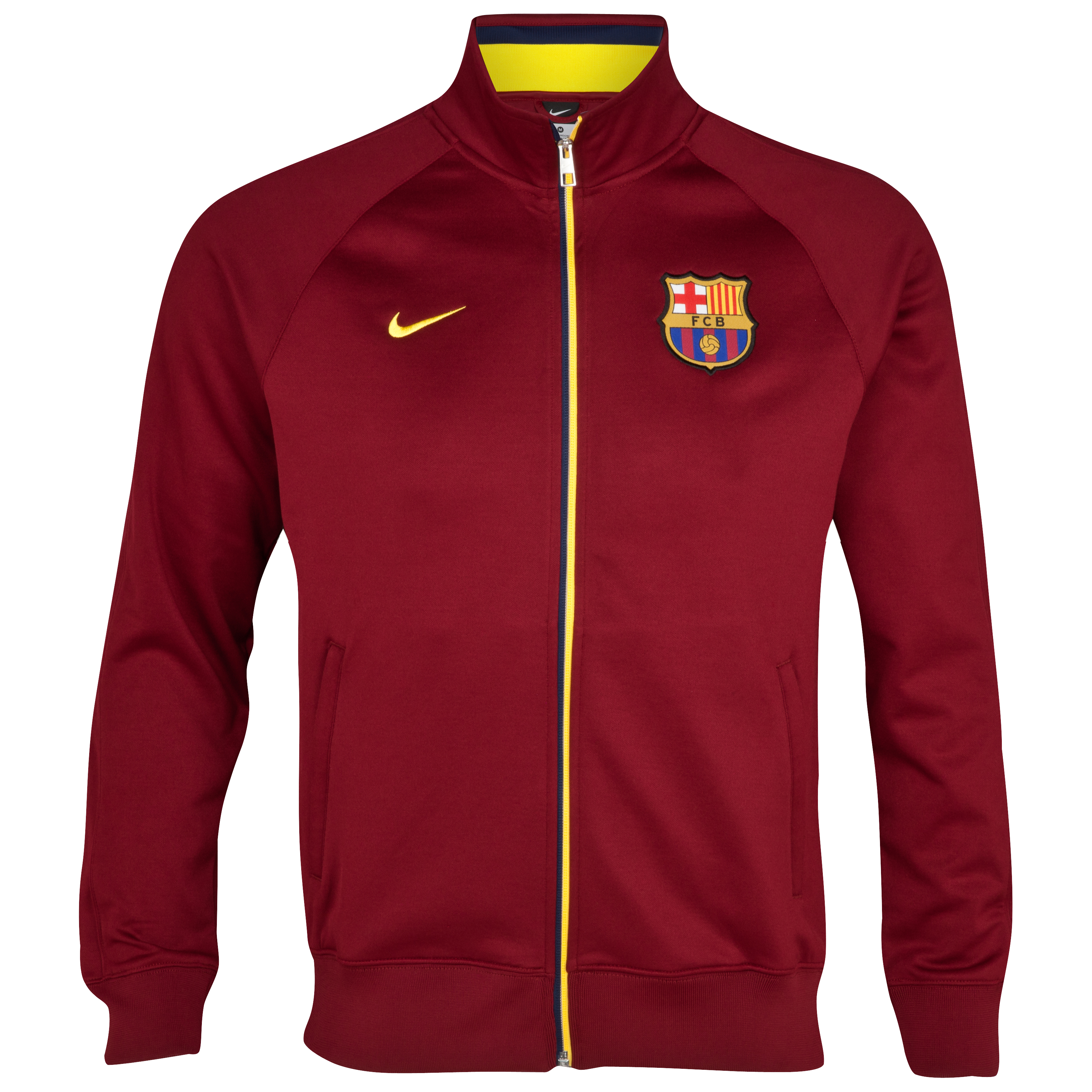 Barcelona Core Trainer Jacket - Team Red/Tour Yellow