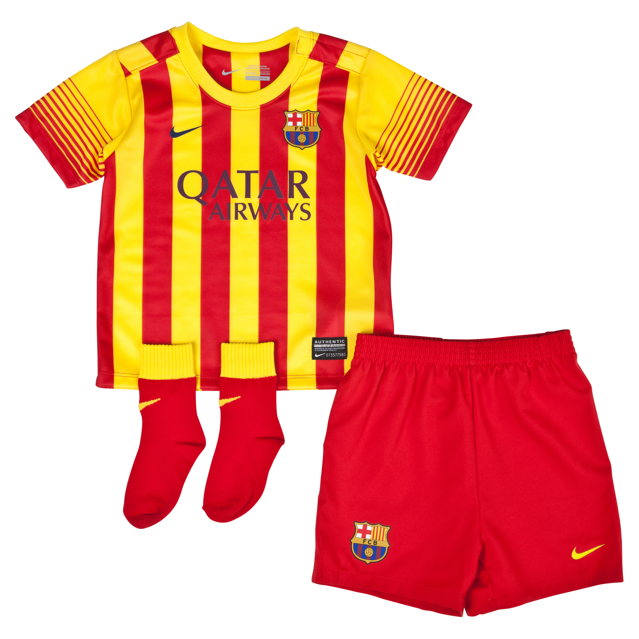 Barcelona Away Kit 2013/14 Infants