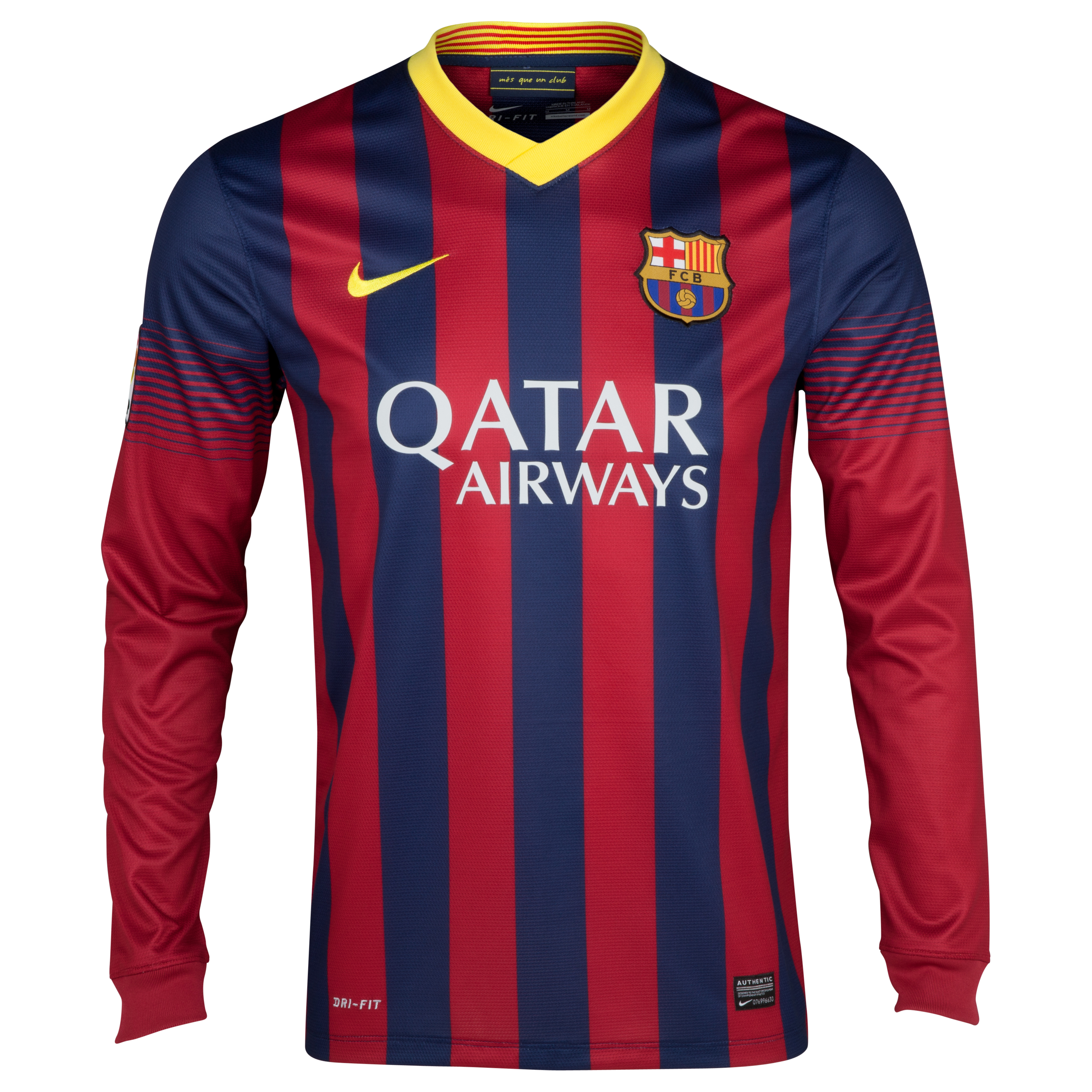 Barcelona Home Shirt 2013/14 - Long Sleeved