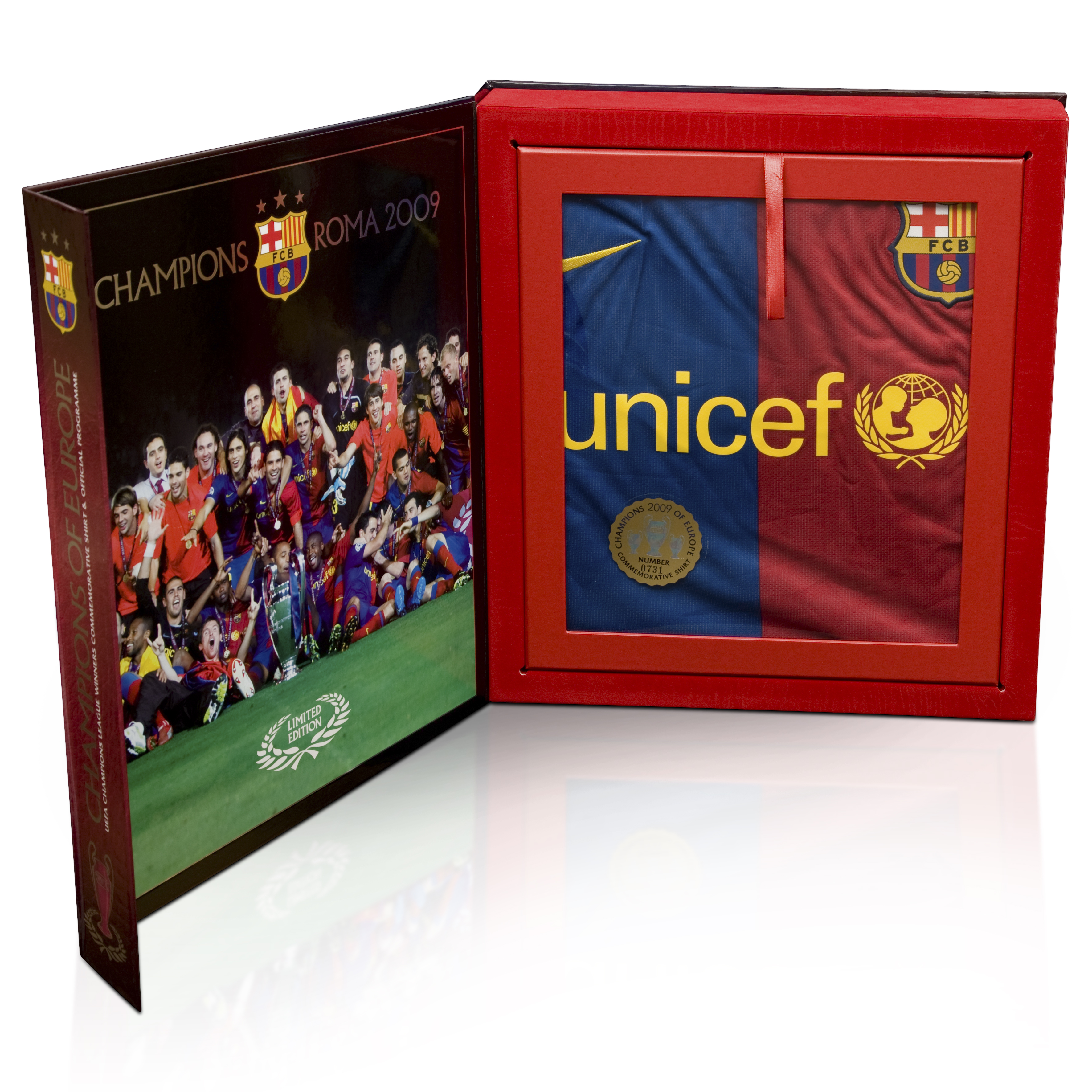 <br>Barcelona Champions League Winners Commemorative Box Set