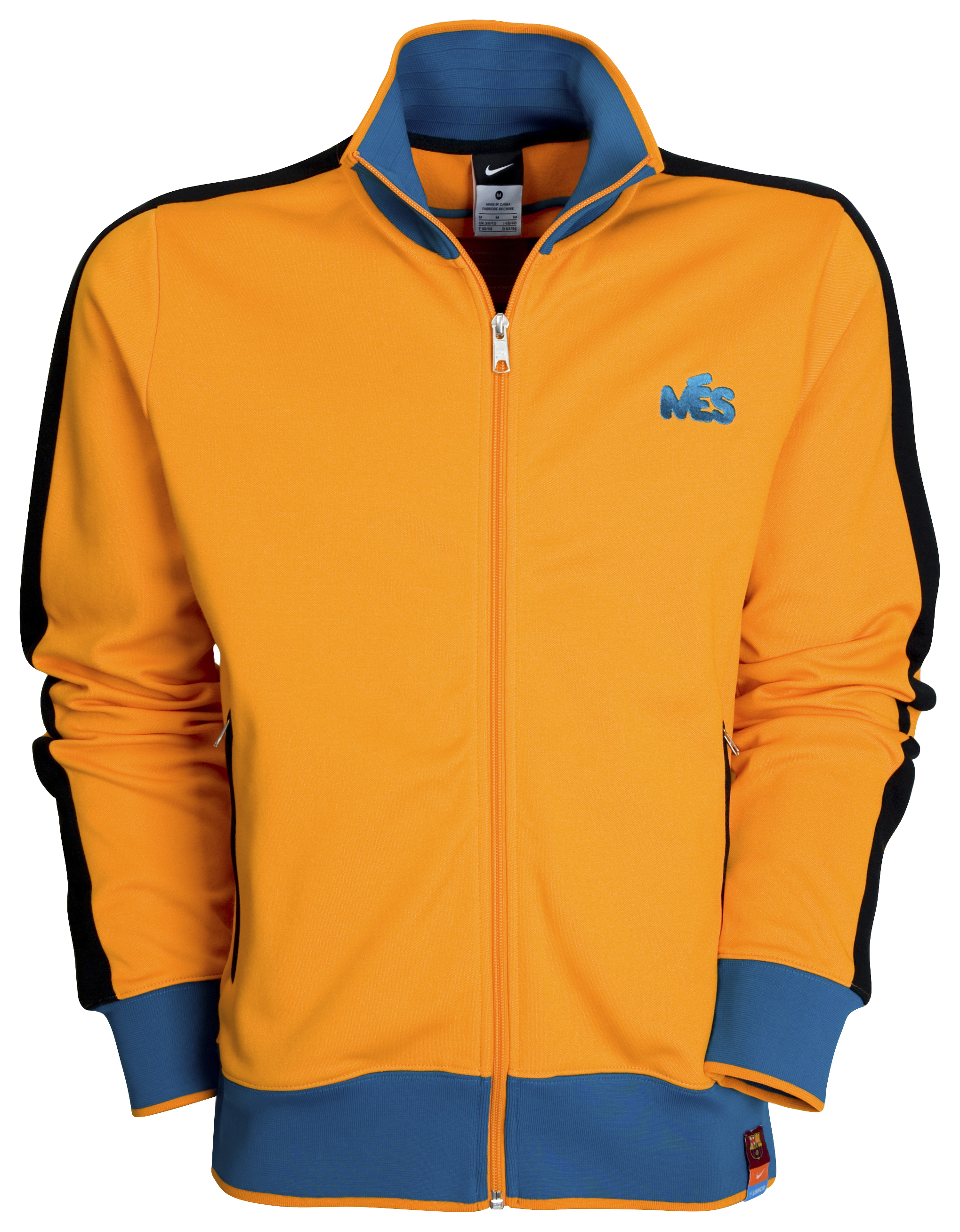 Barcelona MES N98 Track Jacket - Bright Ceramic/Black/Blustery.