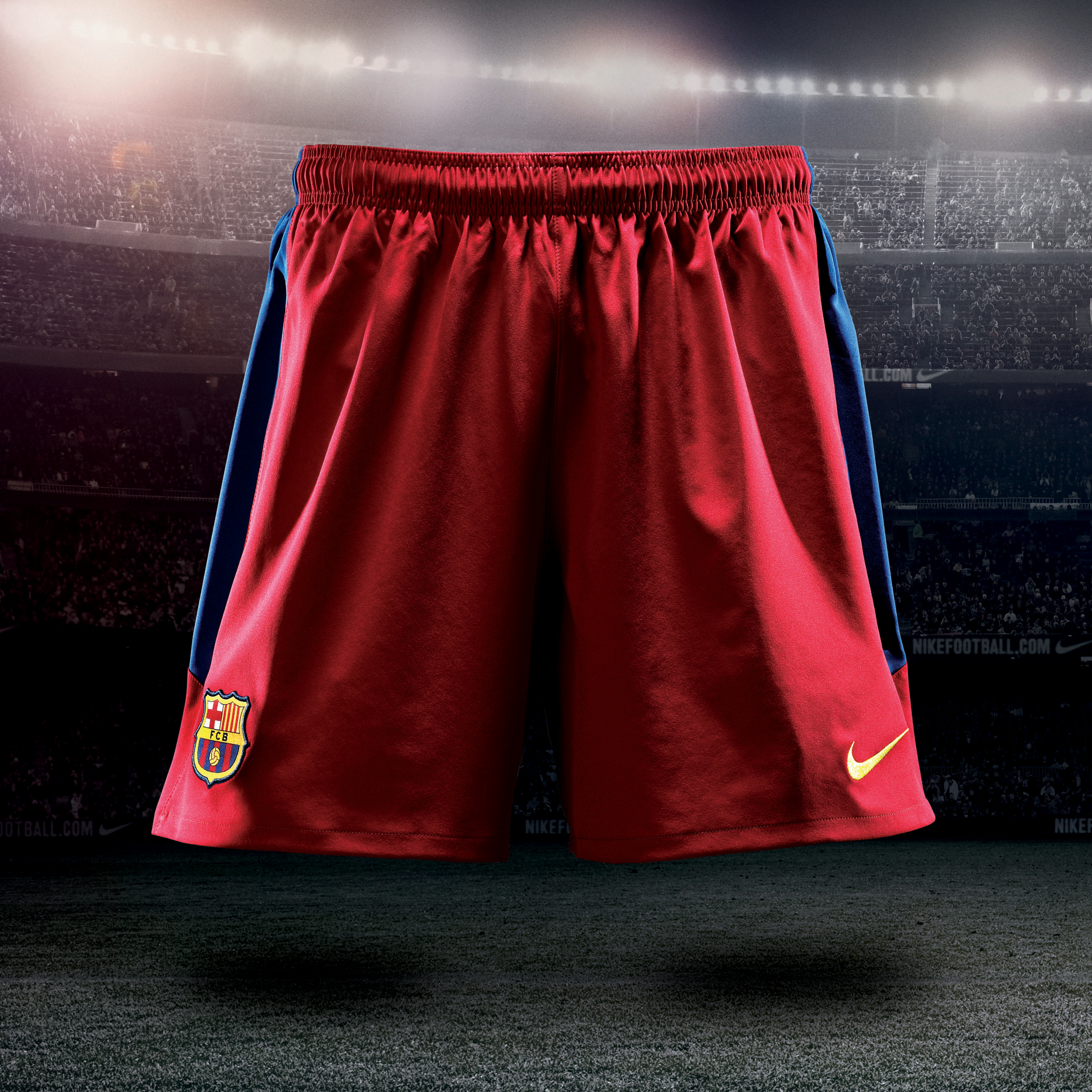 Barcelona Home Shorts 2010/11.