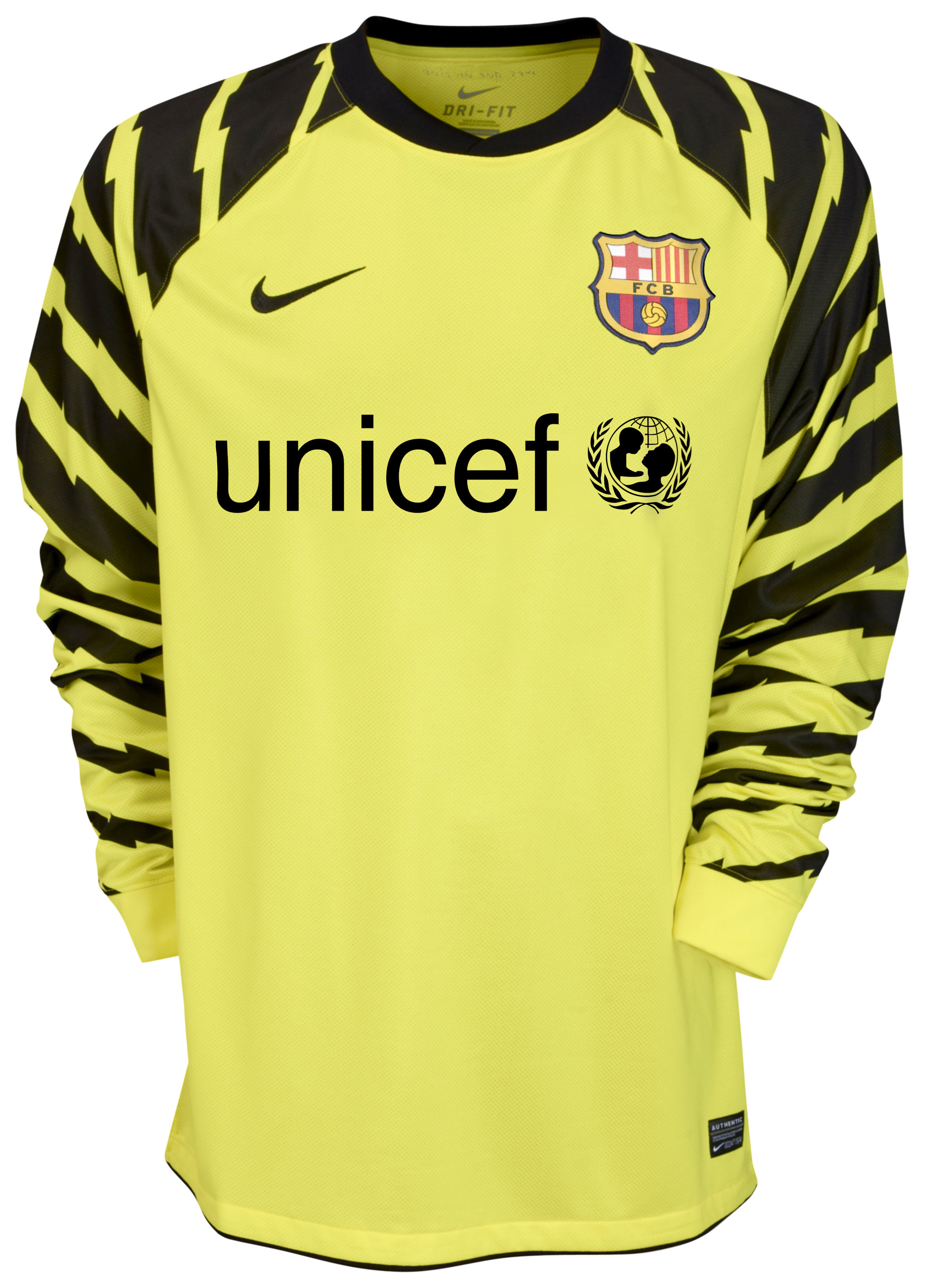 Buy Barcelona Away Goalkeeper Kit 10/11