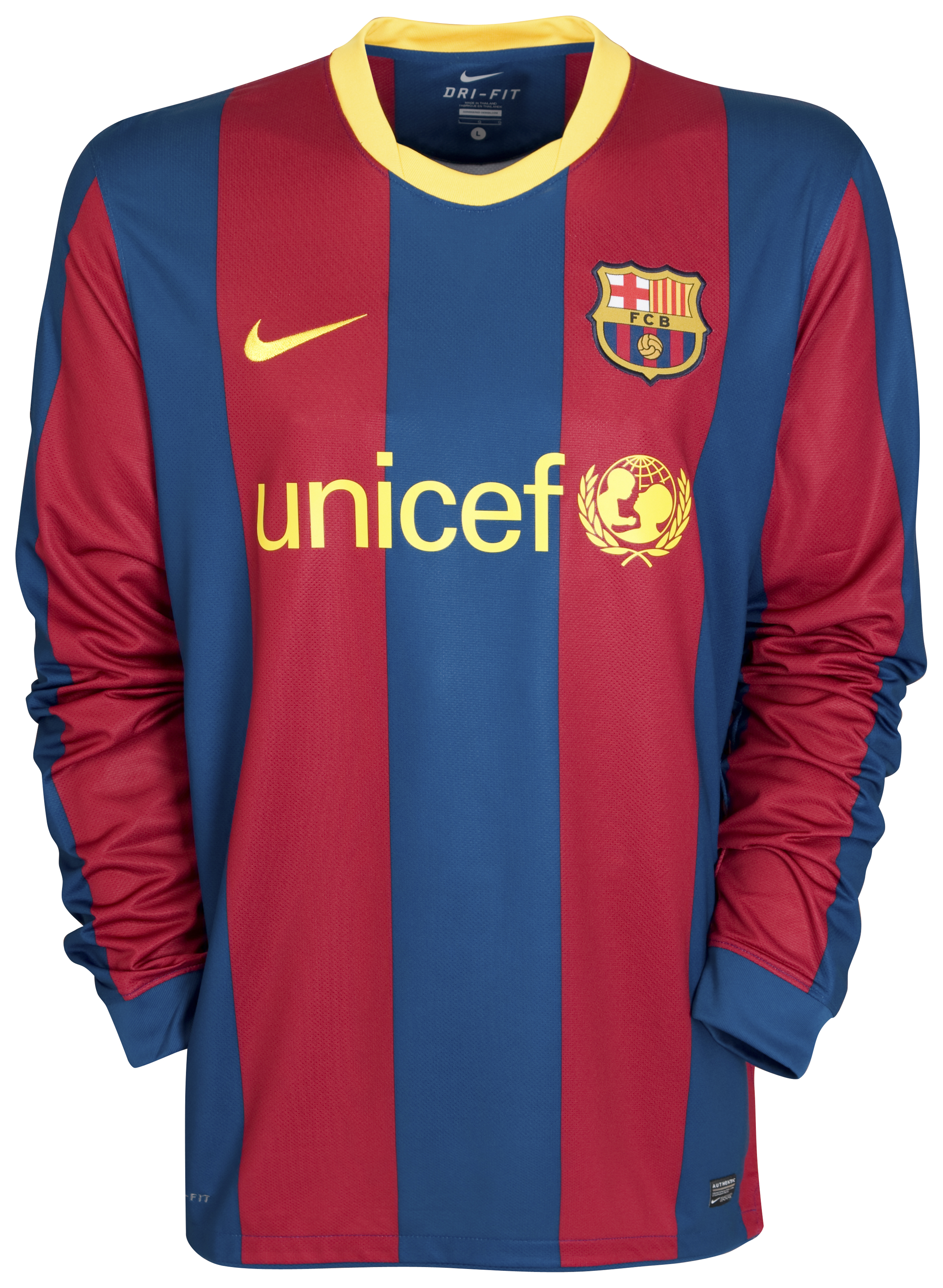 Barcelona Home Shirt 2010/11 - L/S - Kids