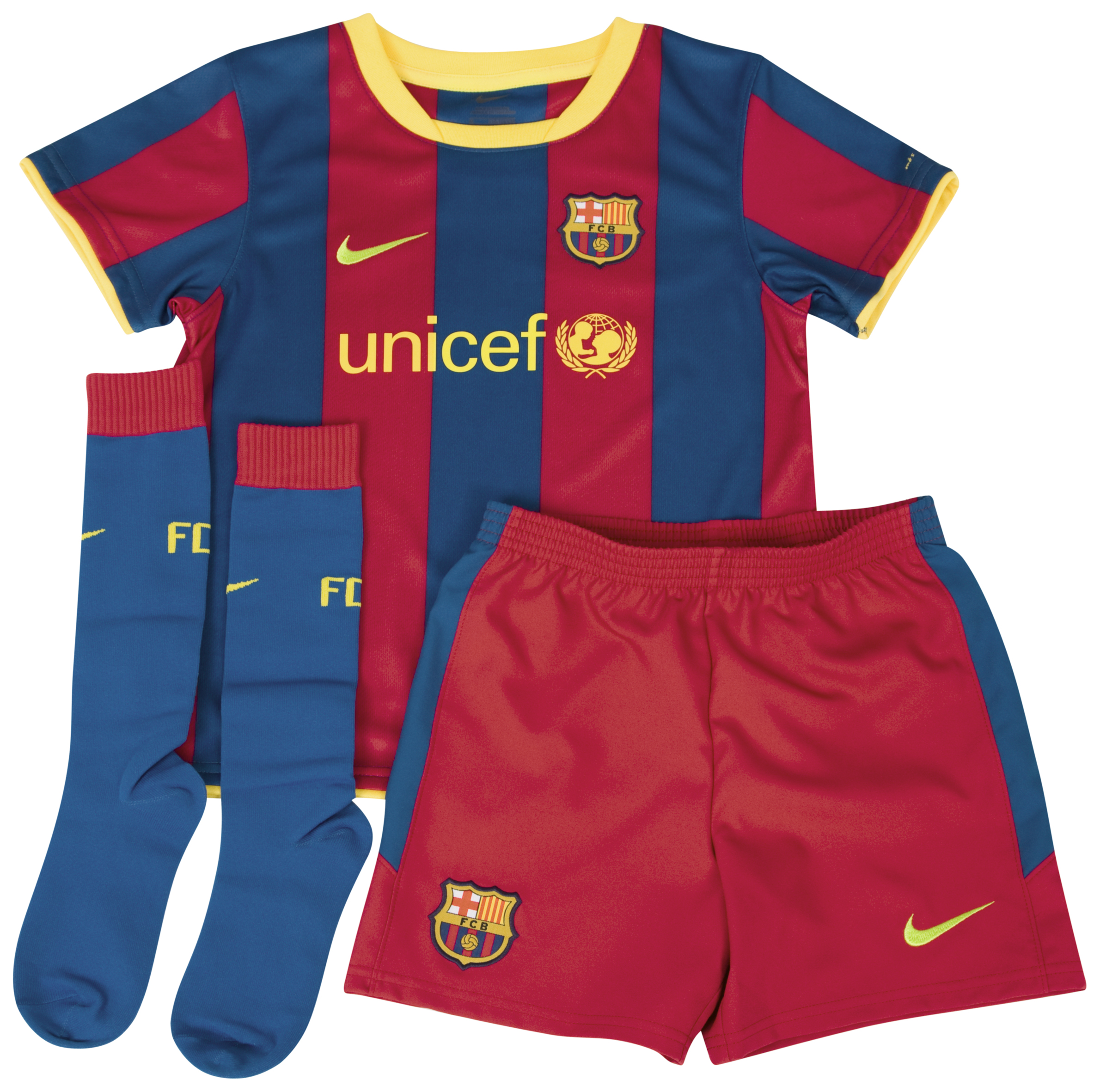 Barcelona Home Kit 2010/11 - Little Kids