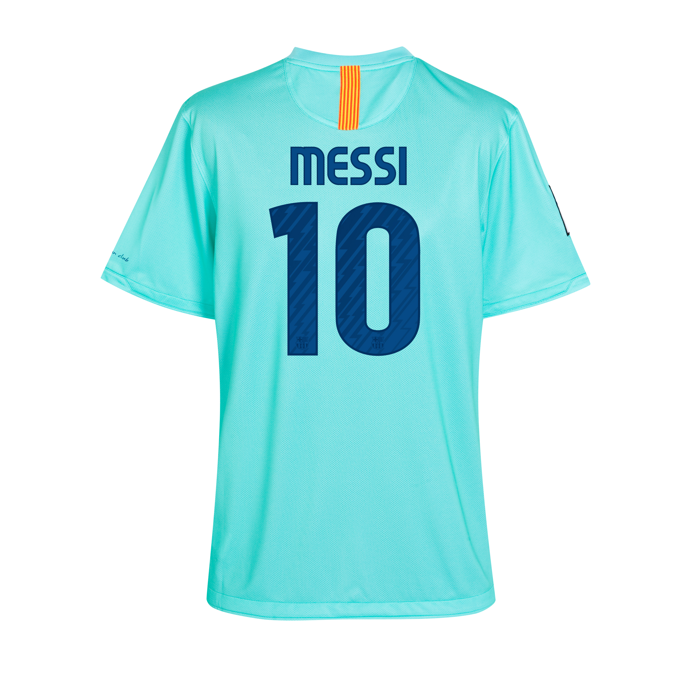 Barcelona Away Shirt 2010/11 with Messi 10 printing - Kids