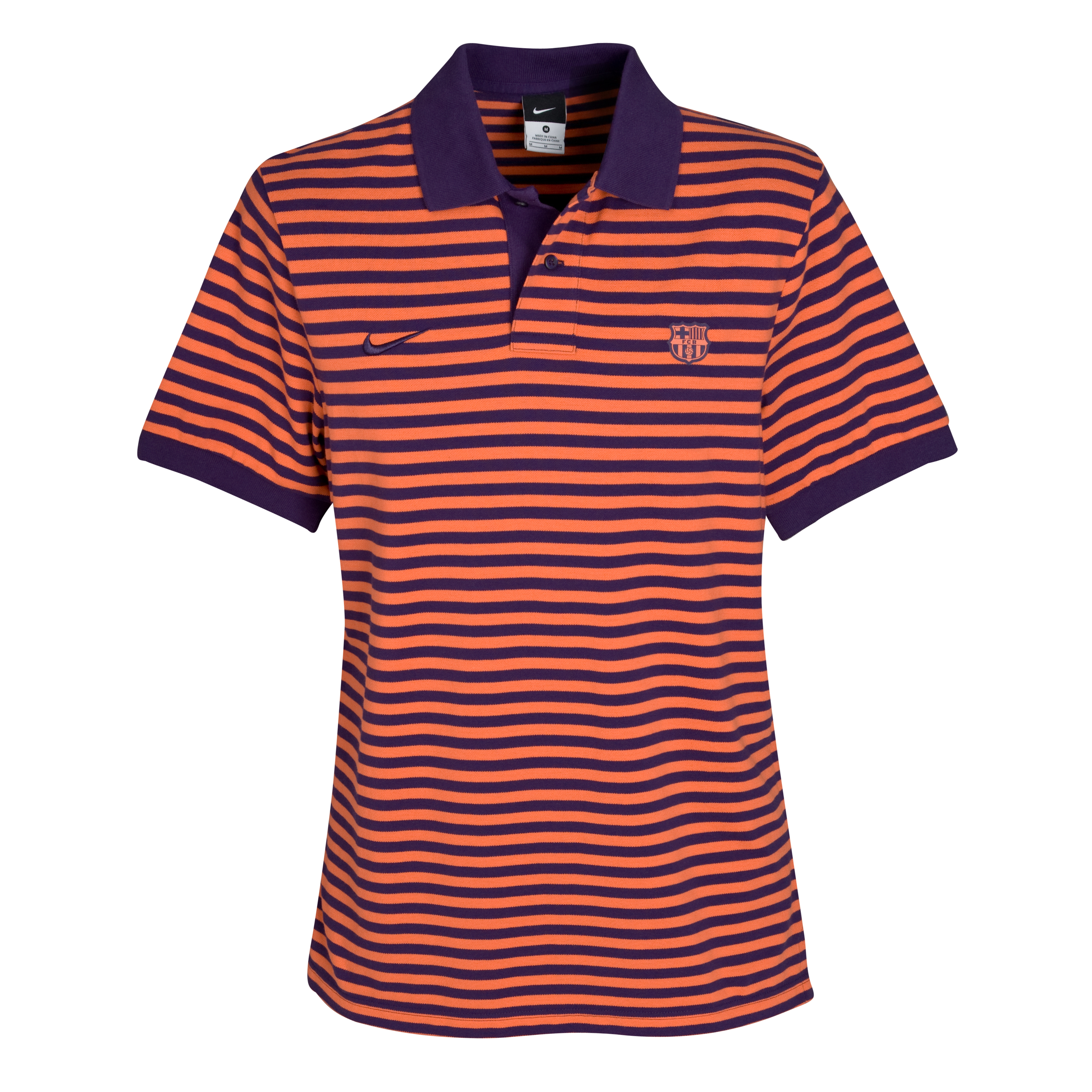Barcelona Authentic Grand Slam Polo - Ink/Light Bright Coral