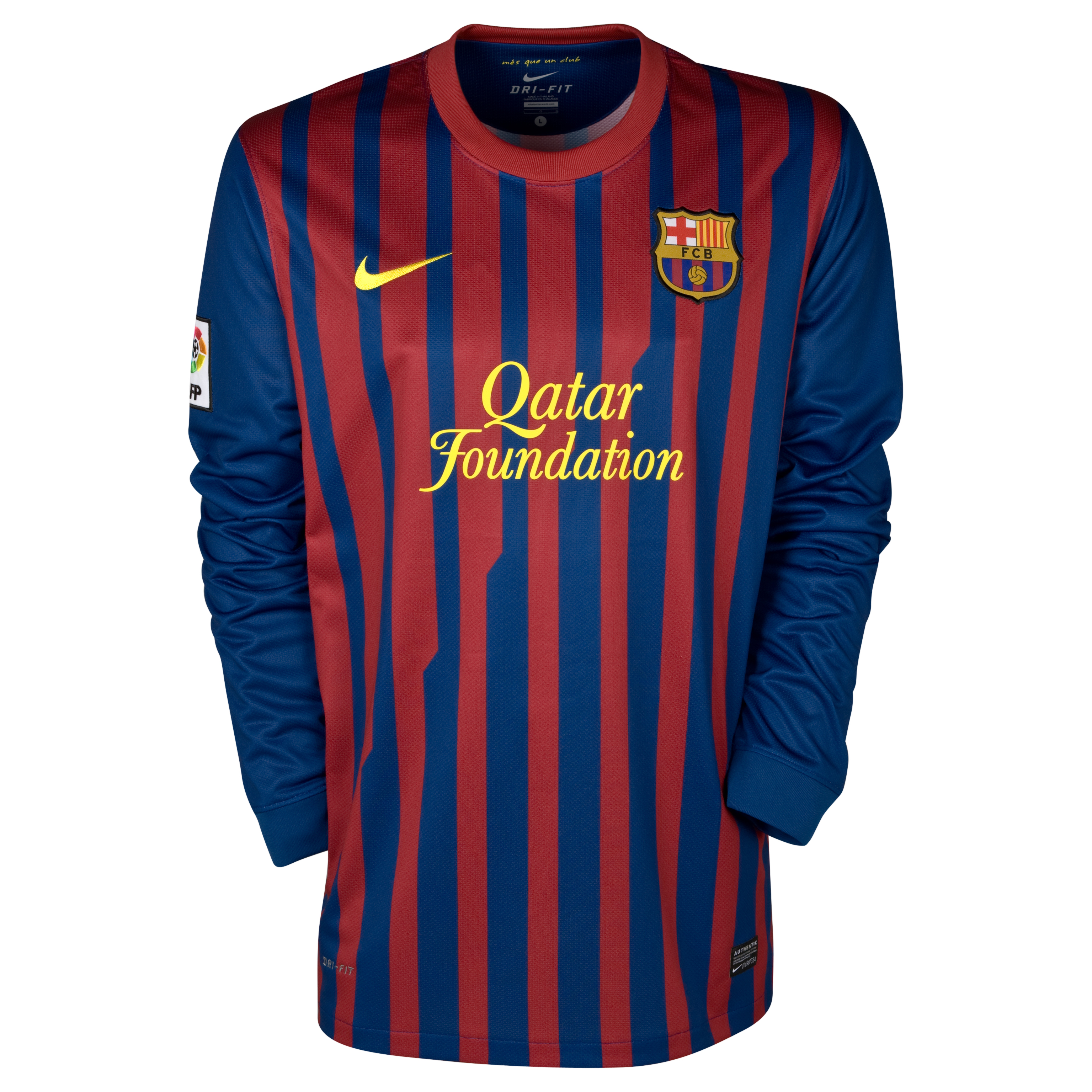 Barcelona Home Shirt 2011/12 - Long Sleeved