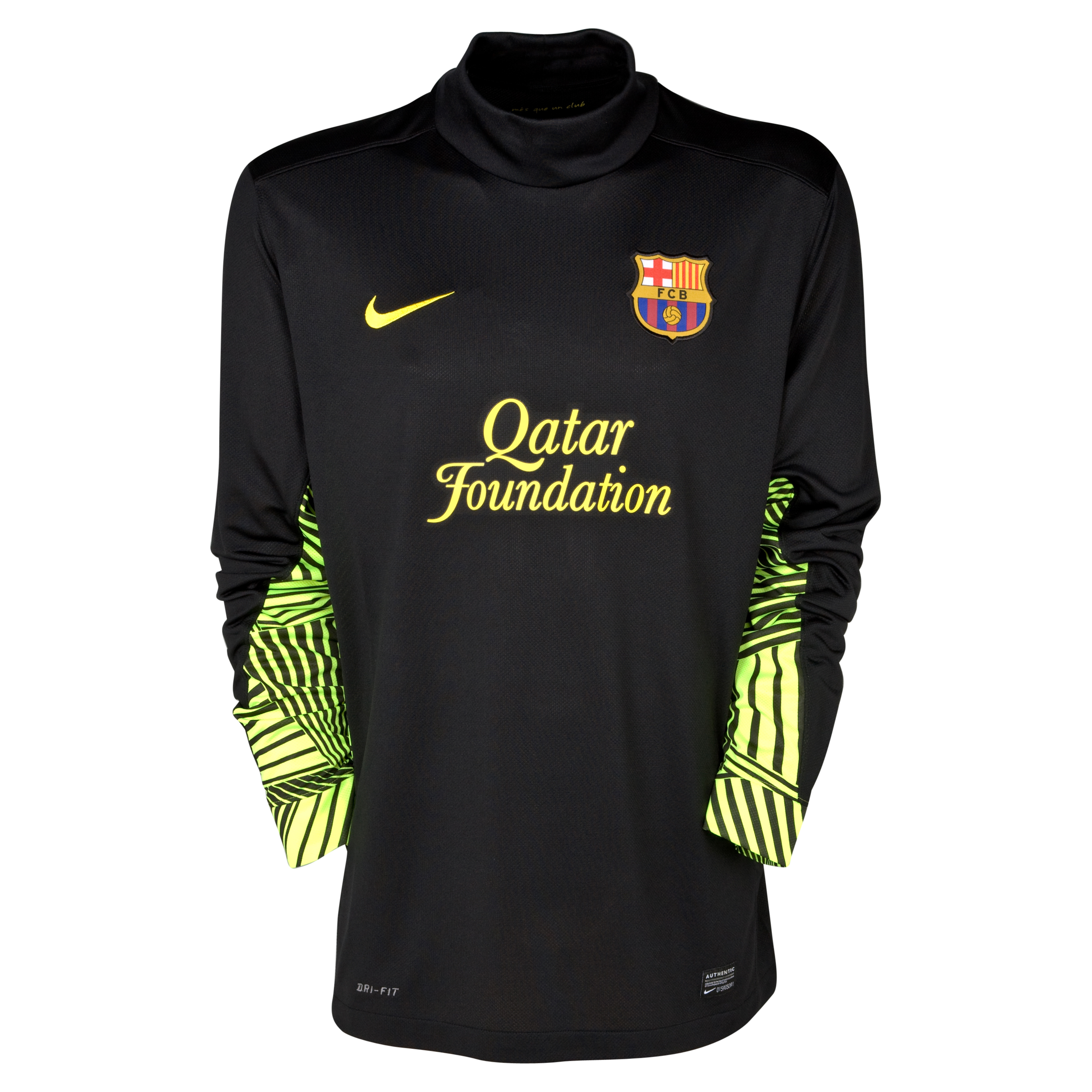 Barcelona Home Goalkeeper Shirt 2011/12.