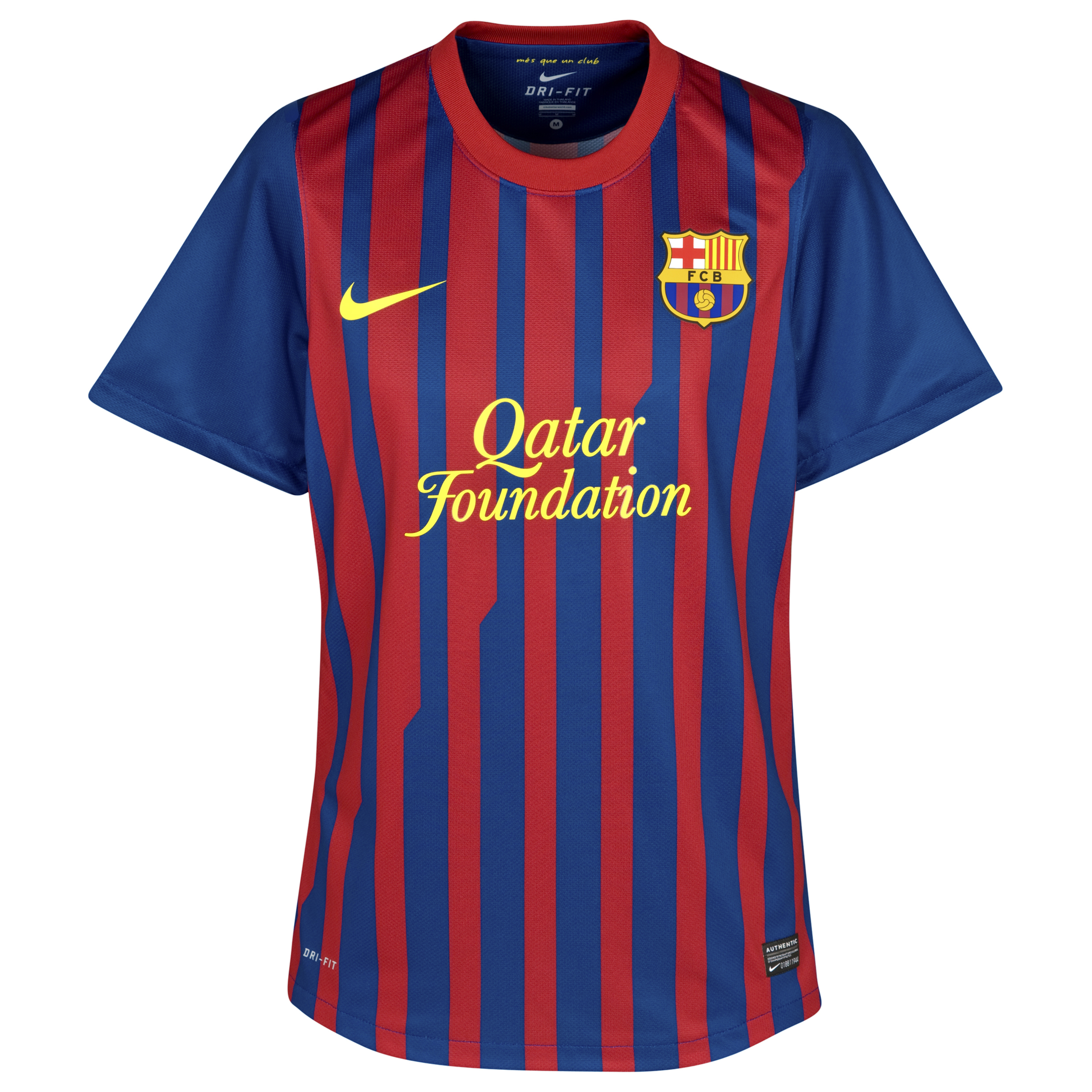 Barcelona Authentic Home Shirt 2011-12. Barcelona Authentic Home Shirt 2011-12.