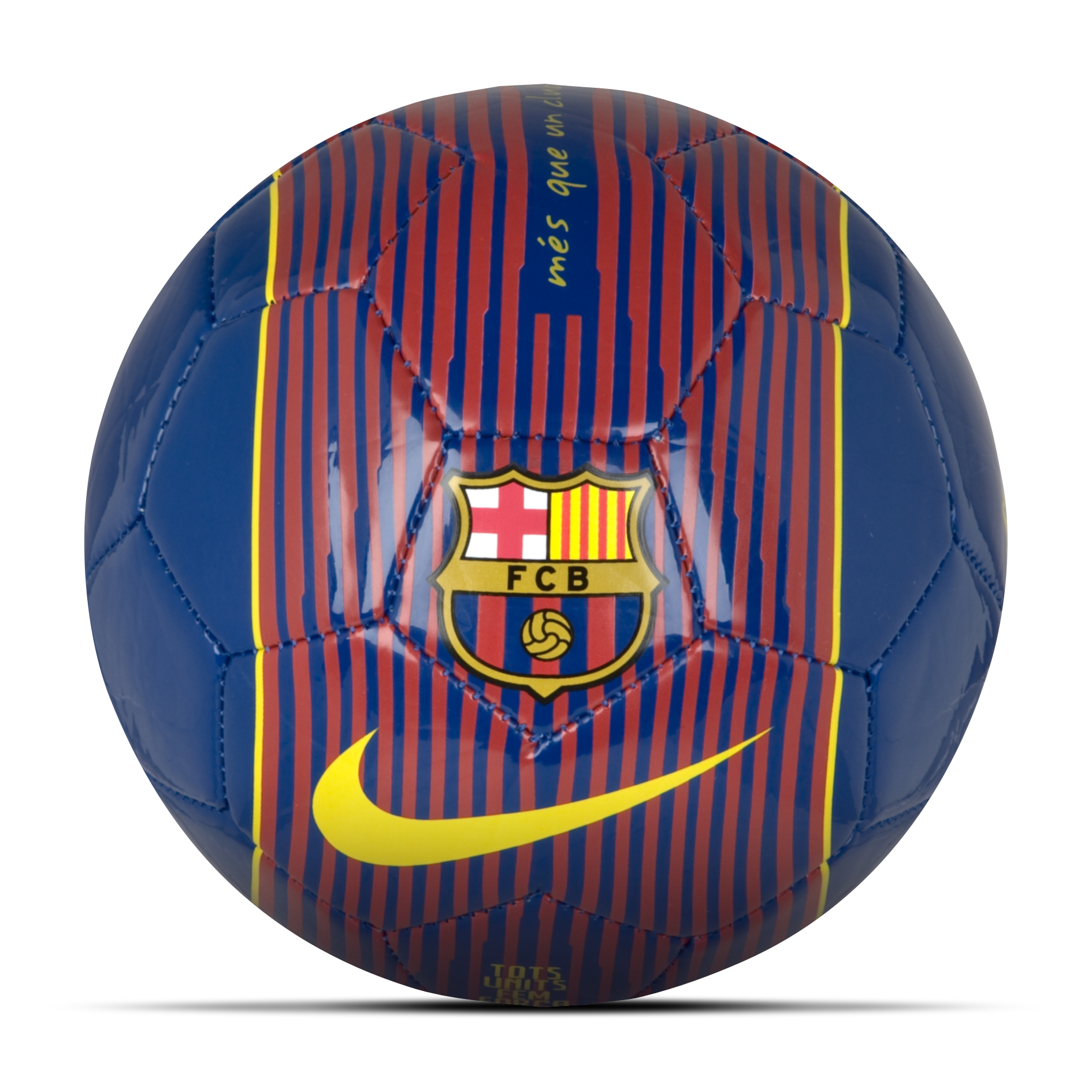 Barcelona Skills Ball - Obsidian/Maroon/Yellow - Size 1.