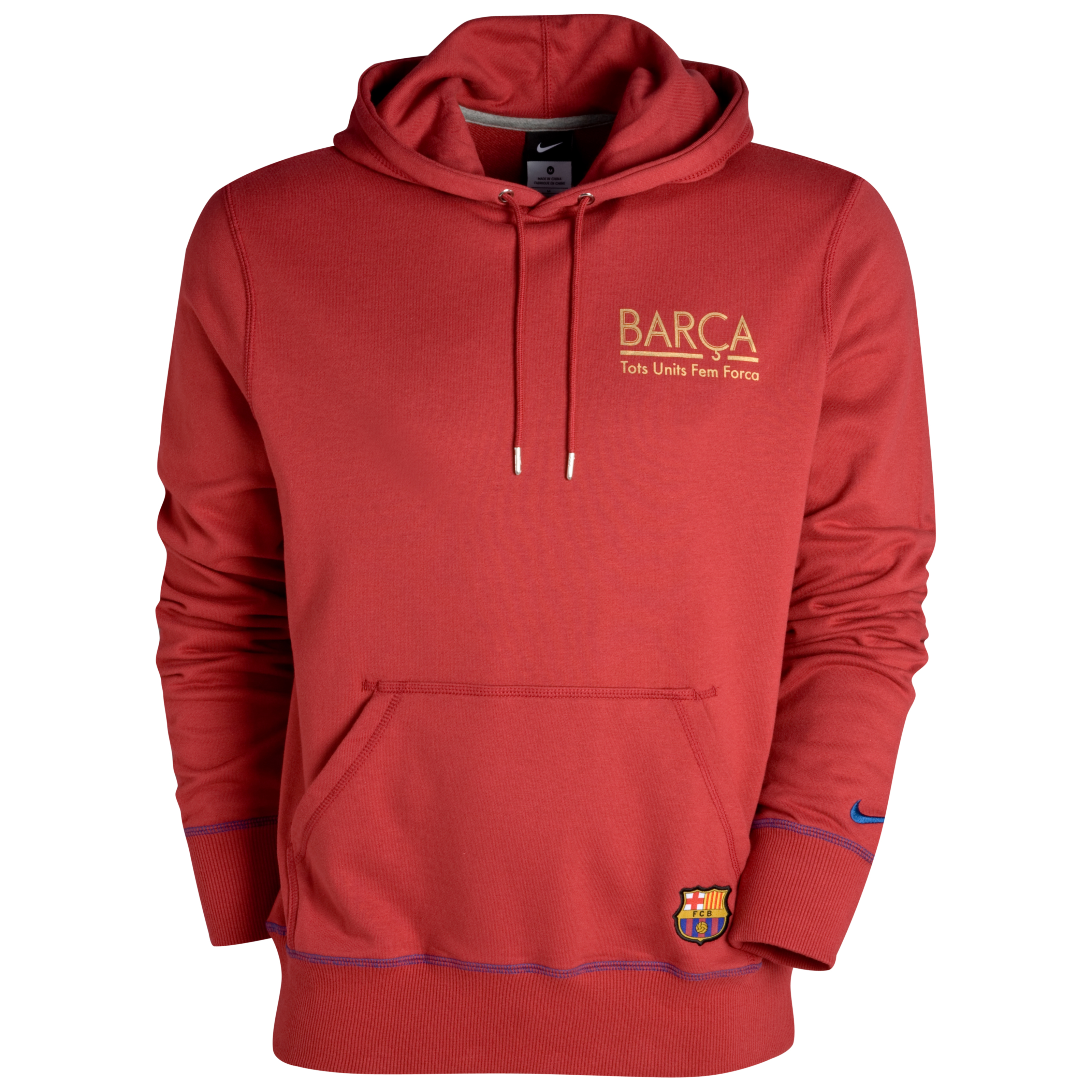 Barcelona Core Hoody Storm Red~Storm Blue