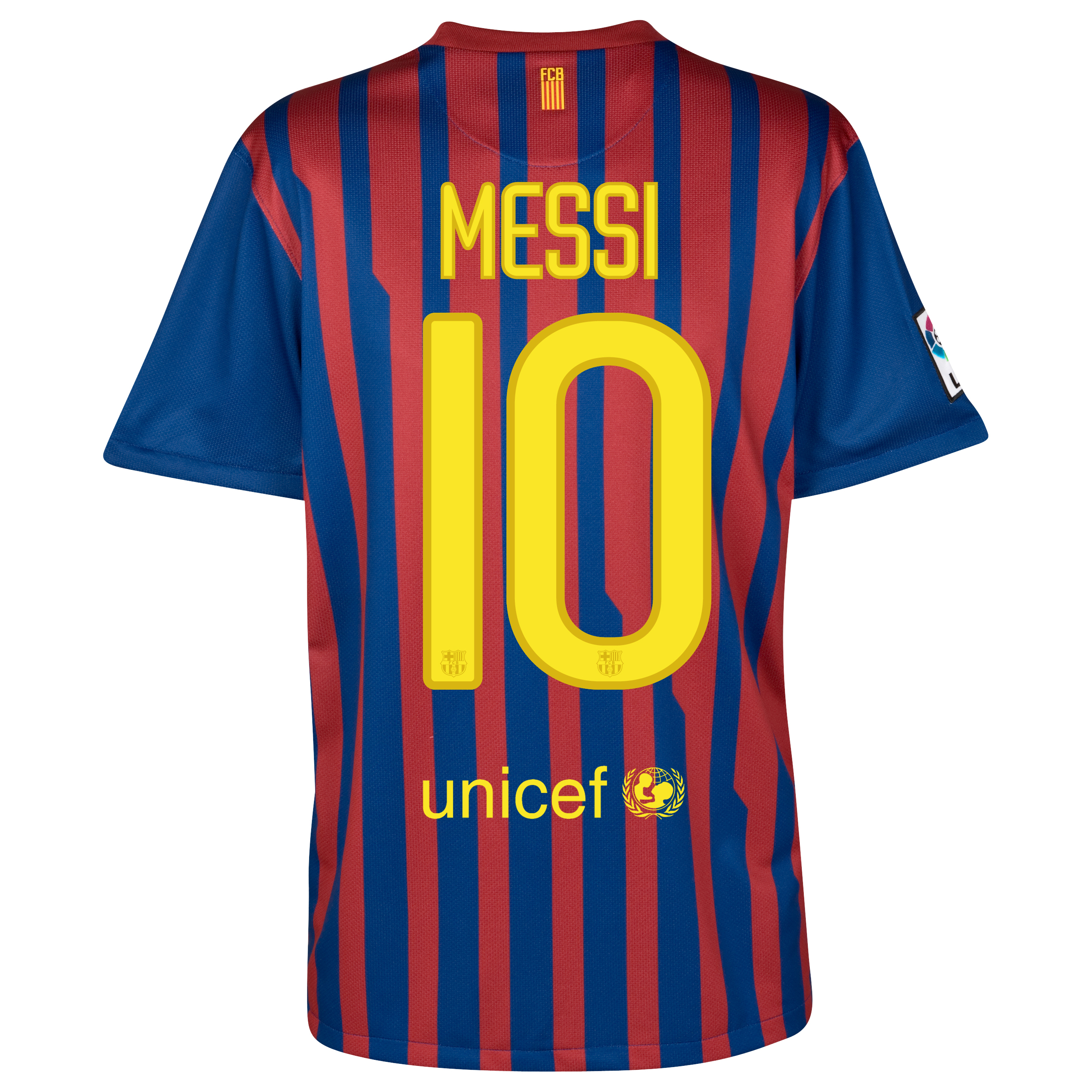 Barcelona Home Jersey 2011/12 with Messi 10 printing