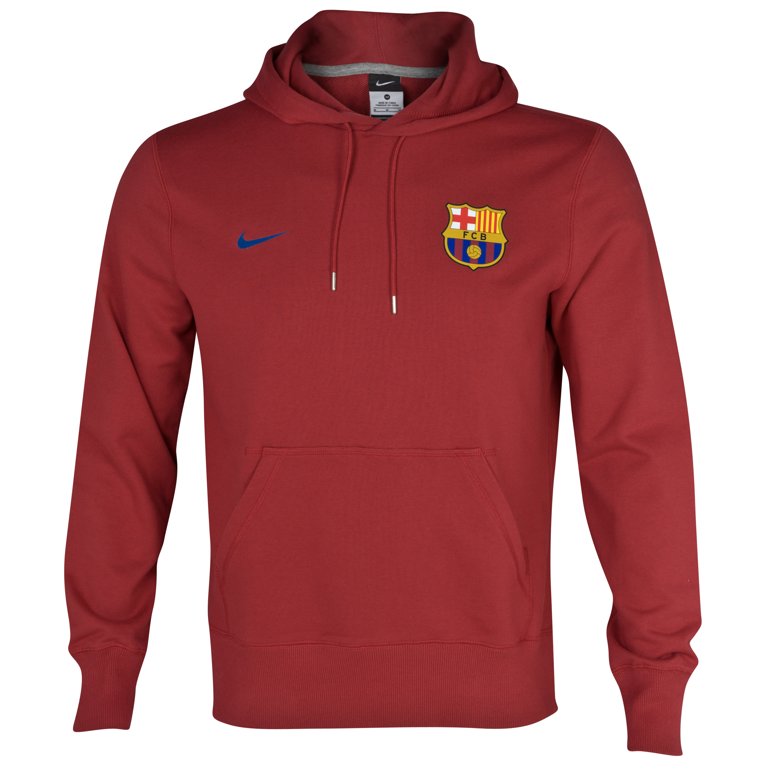 Barcelona Core Hoodie - Storm Red-Storm Blue