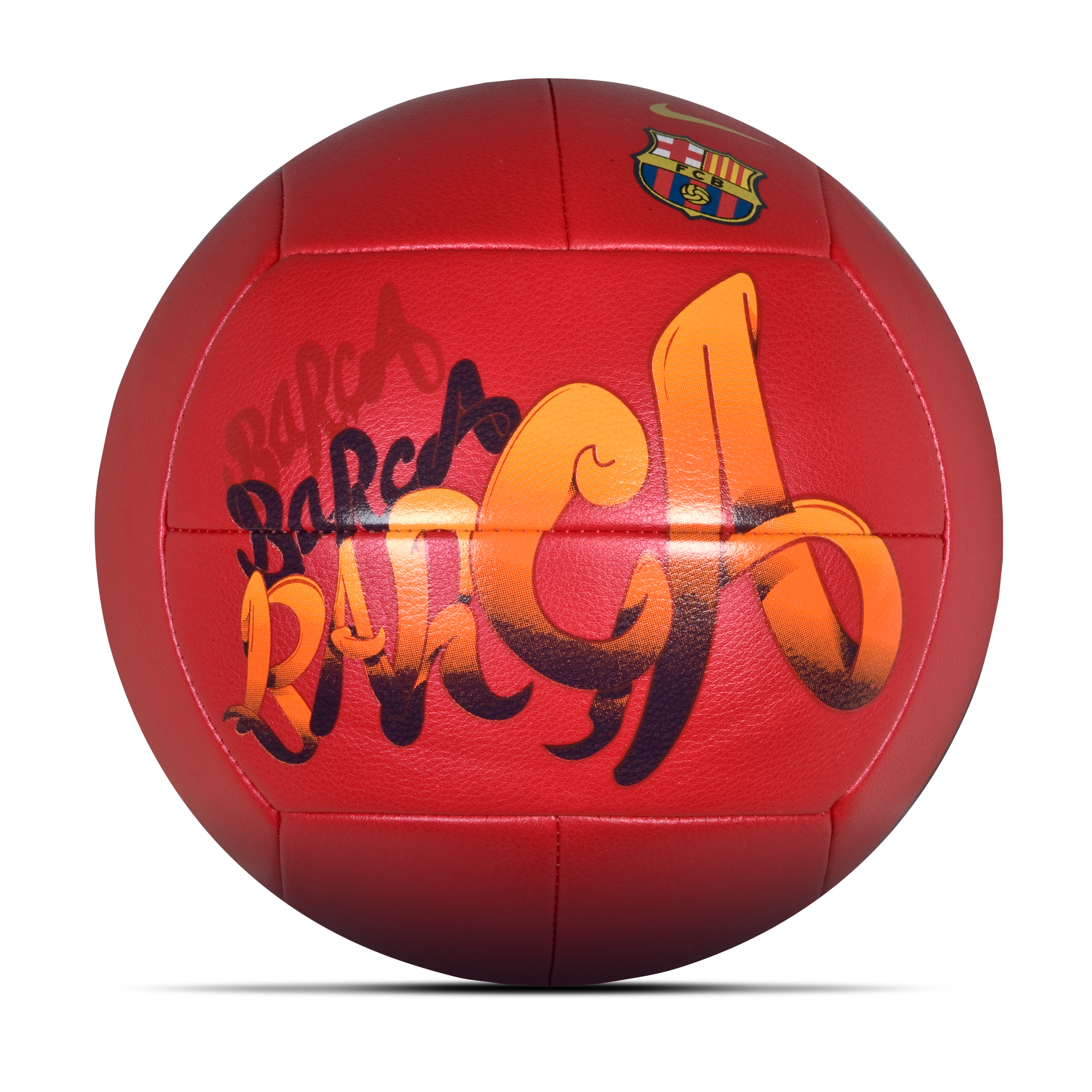 Barcelona Prestige Football - Size 5 - Maroon/Blue/Gold