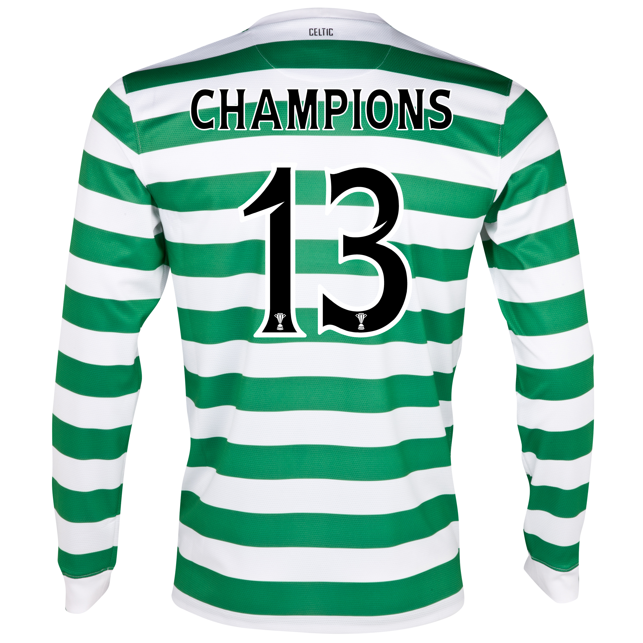 Celtic Home Shirt 2012/13 - Long Sleeved with Champions 13 printing