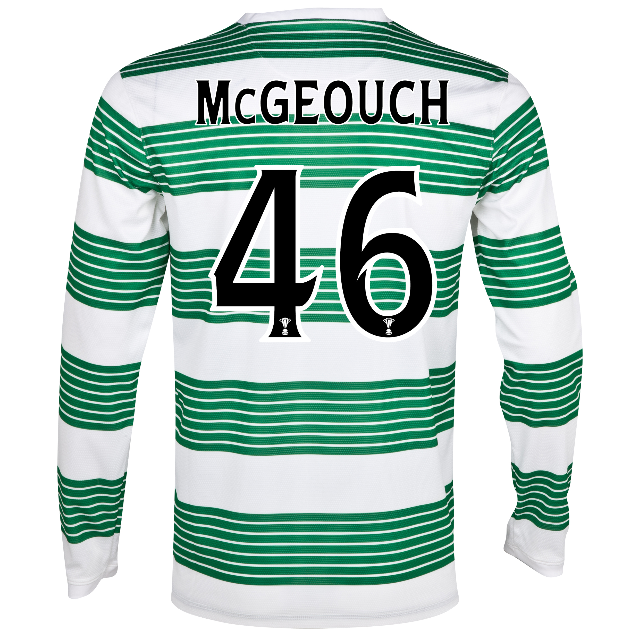 Celtic Home Shirt 2013/14 - L/S- Unsponsored with McGeouch  46 printing