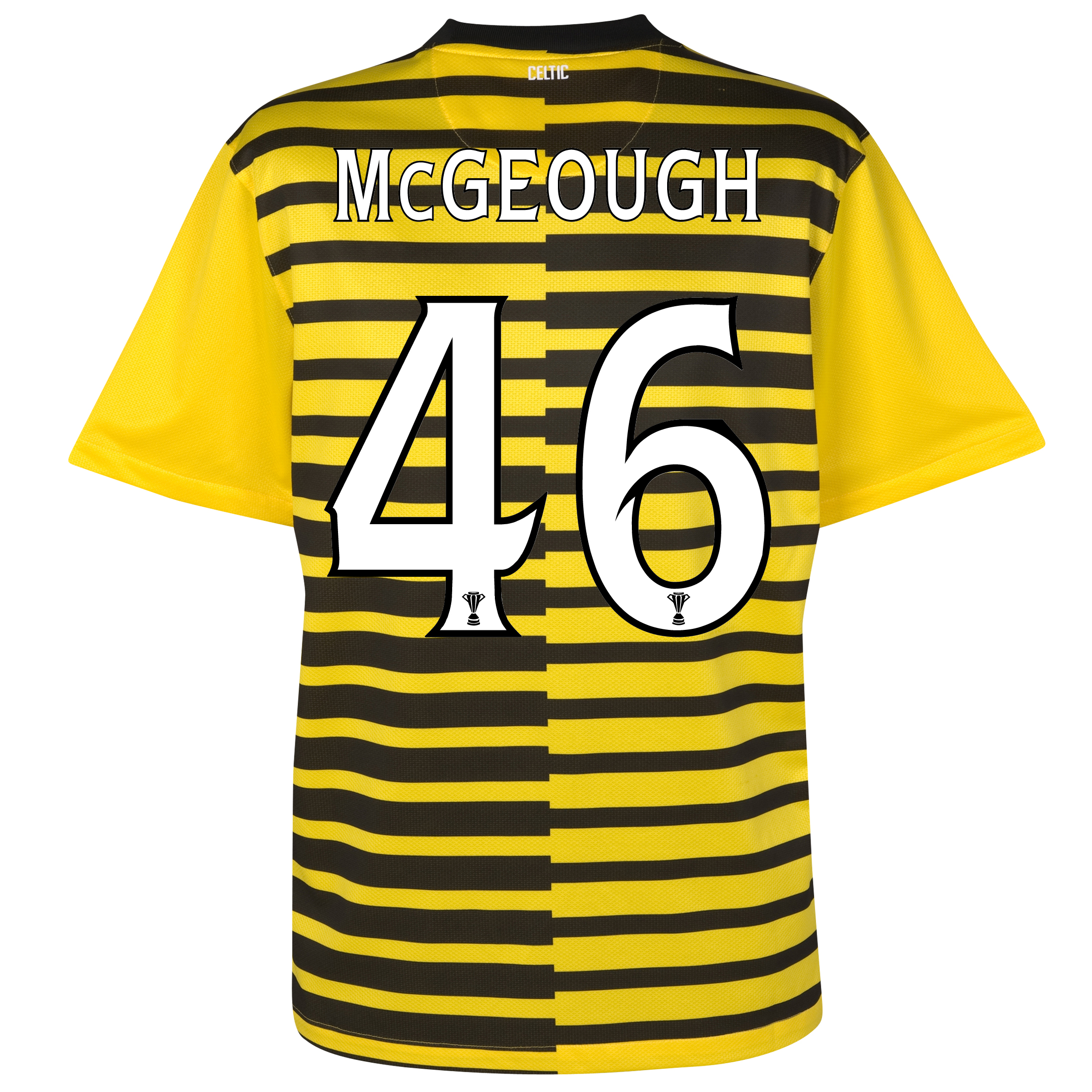 <br>Celtic International Away Shirt 2011/12 with McGeouch 46 printing