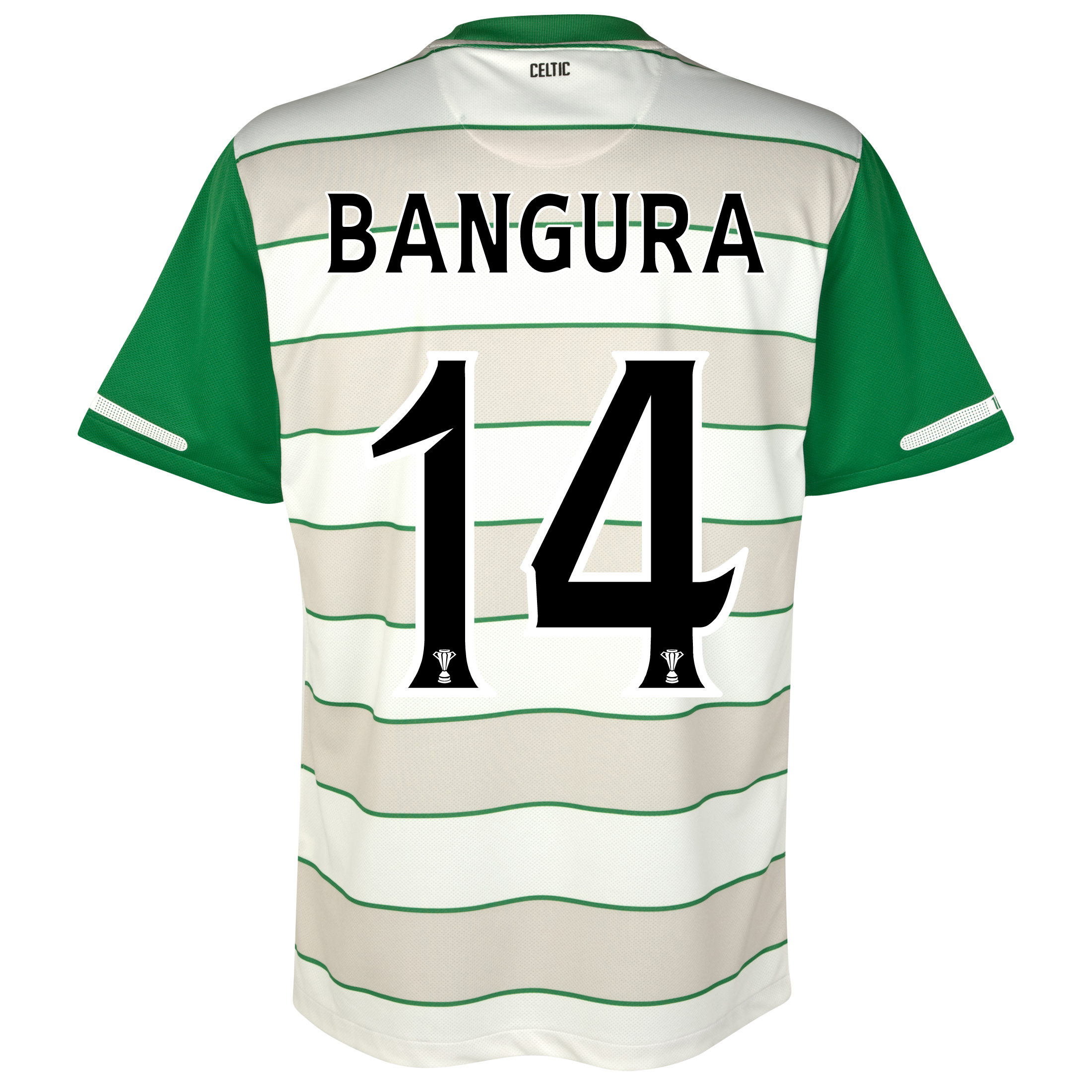 Celtic Away Shirt 2011/12 with Bangura 14 printing