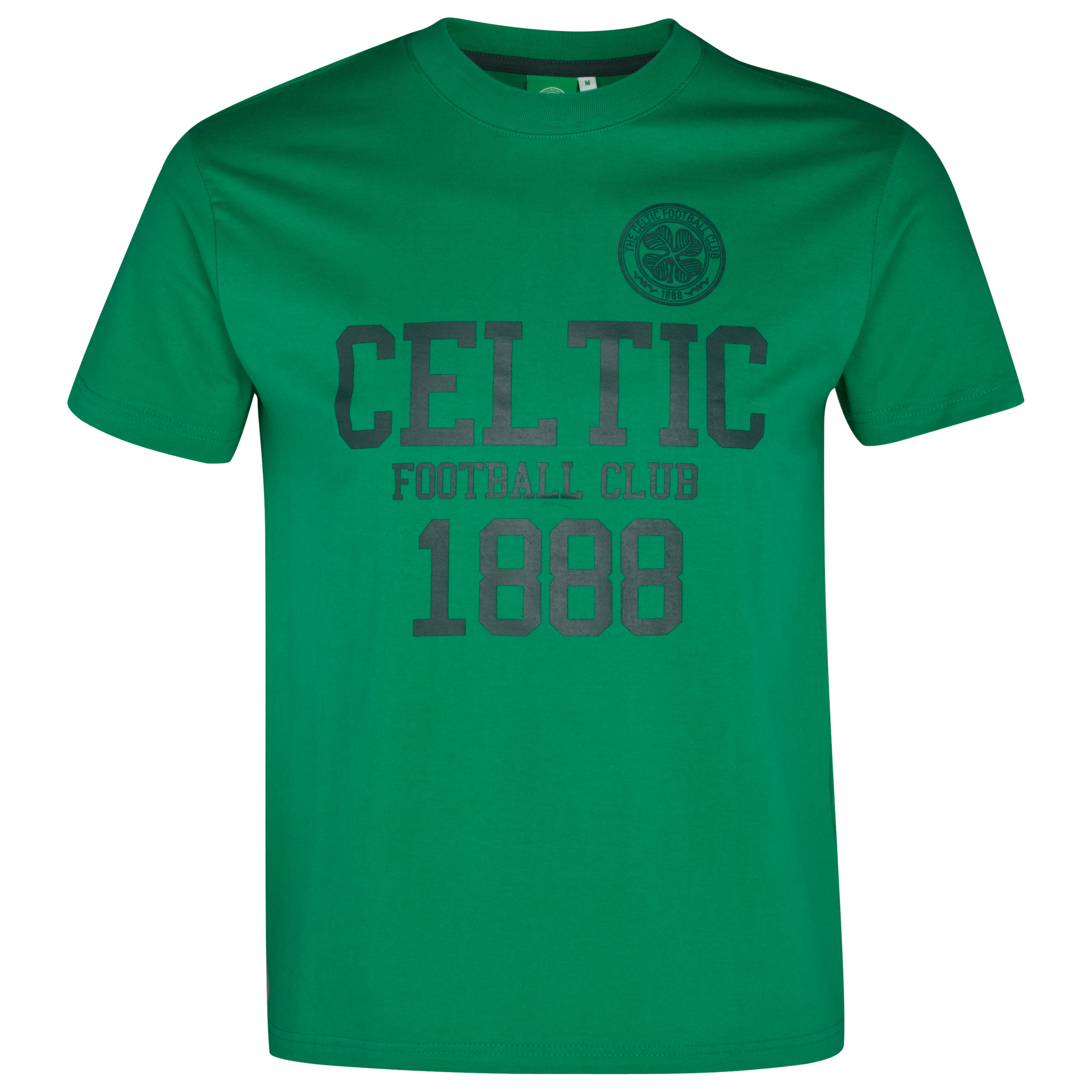 Celtic Classic Graphic T-Shirt - Clover Green - Boys