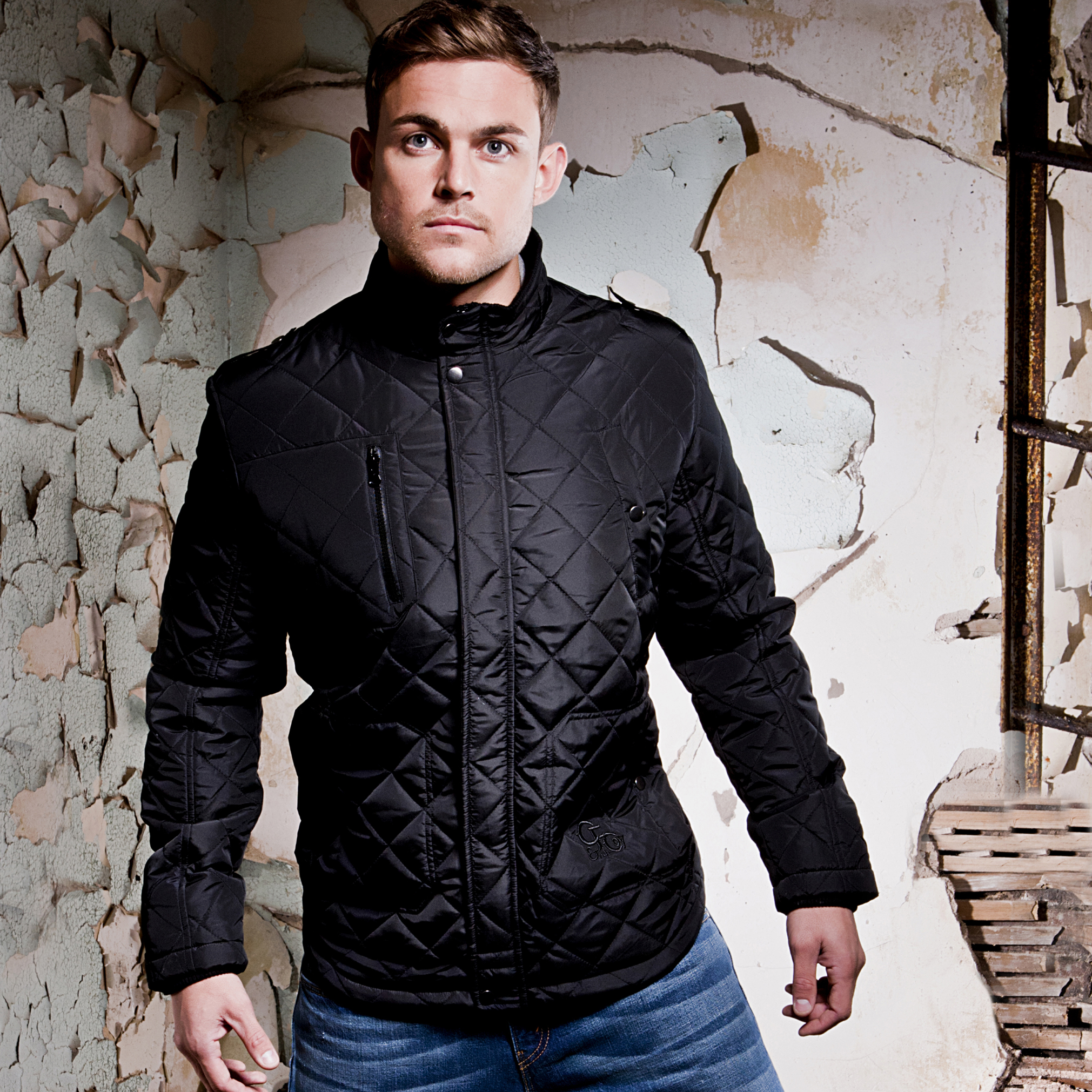Celtic Heritage Nylon Jacket - Carbon - Mens