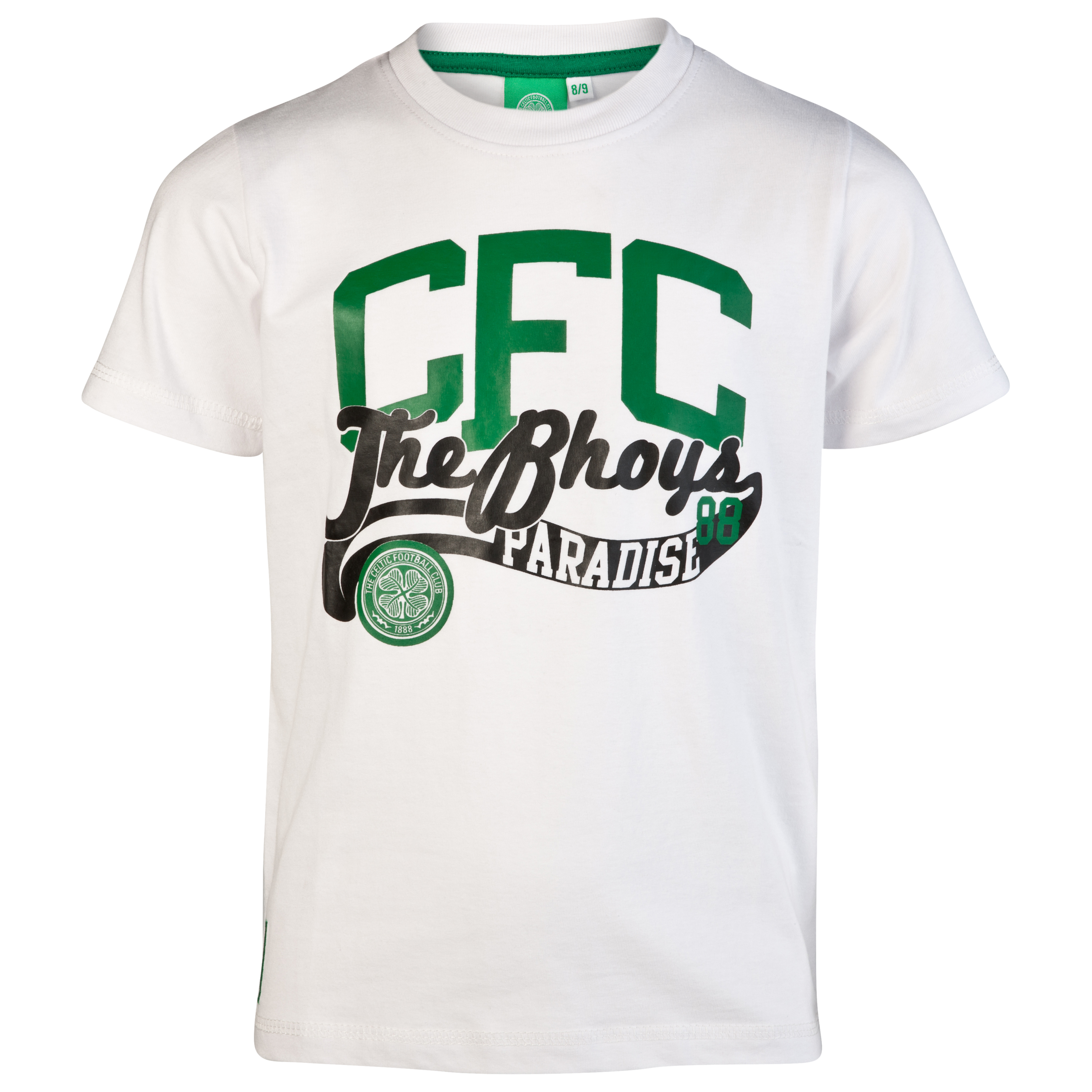 Celtic Signature Graphic T-Shirt - White - Boys