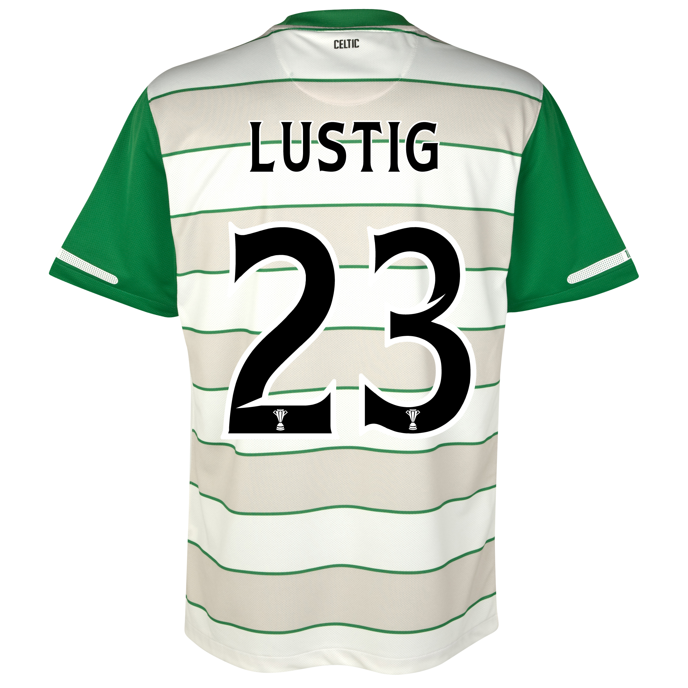 <br>Celtic Away Shirt 2011/12 with Lustig 23 printing