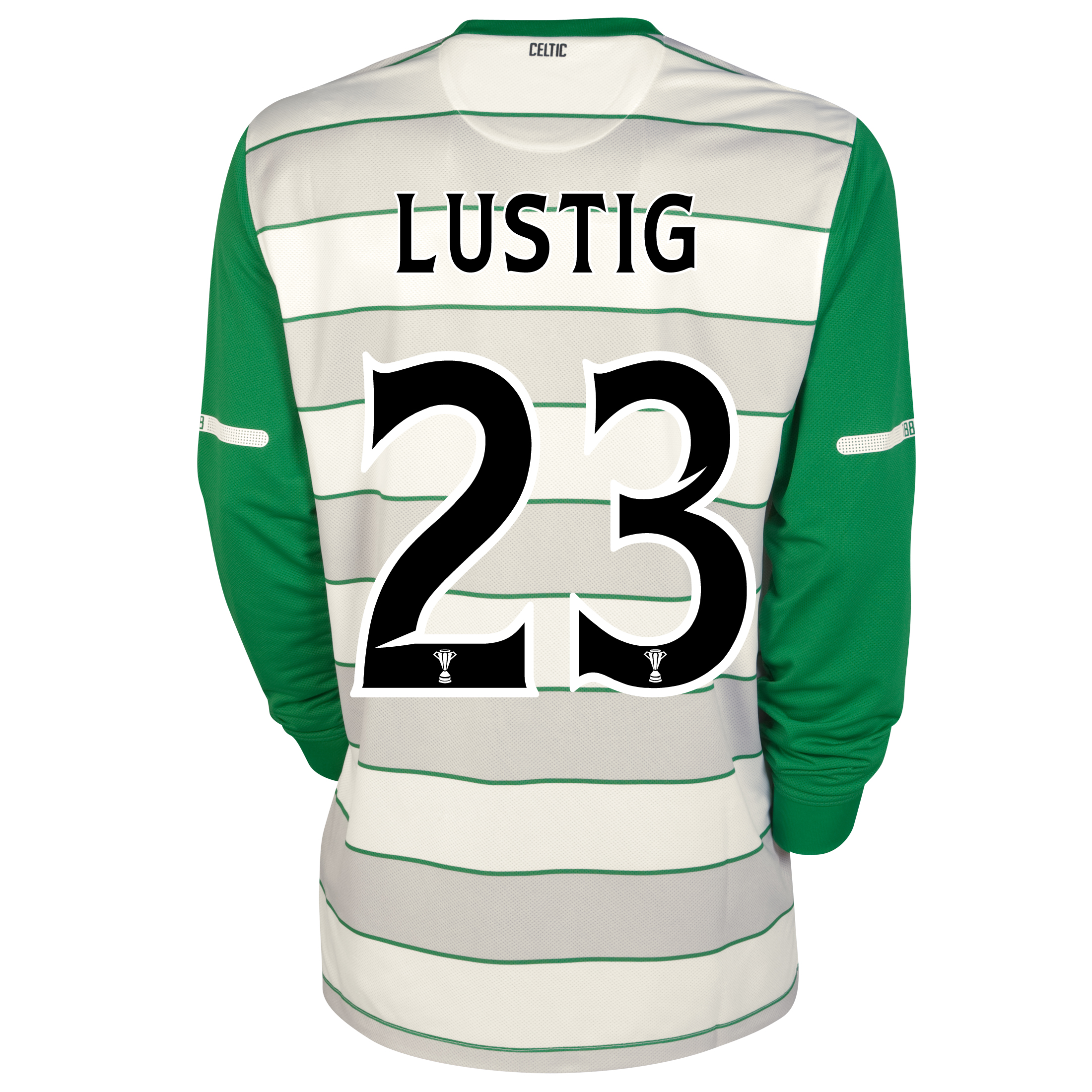 Celtic Away Shirt 2011~12 Long Sleeved with Lustig 23 printing