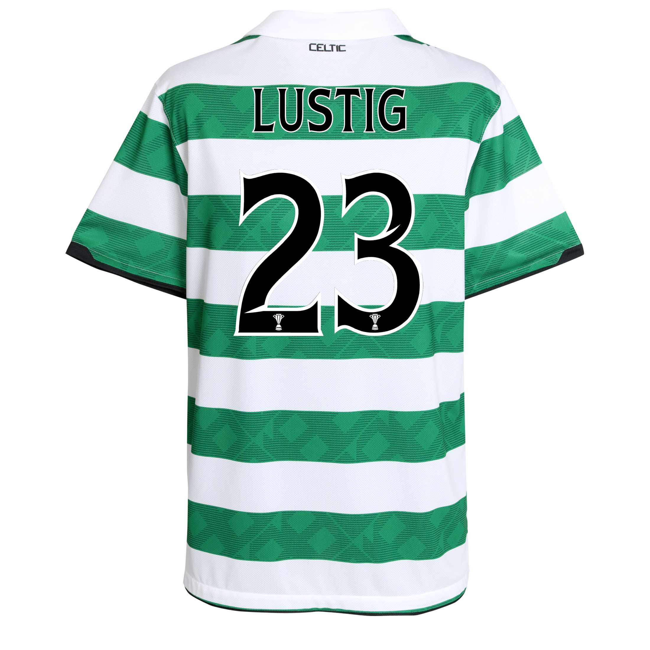 Celtic Home Shirt 2010~12 Kids with Lustig 23 printing