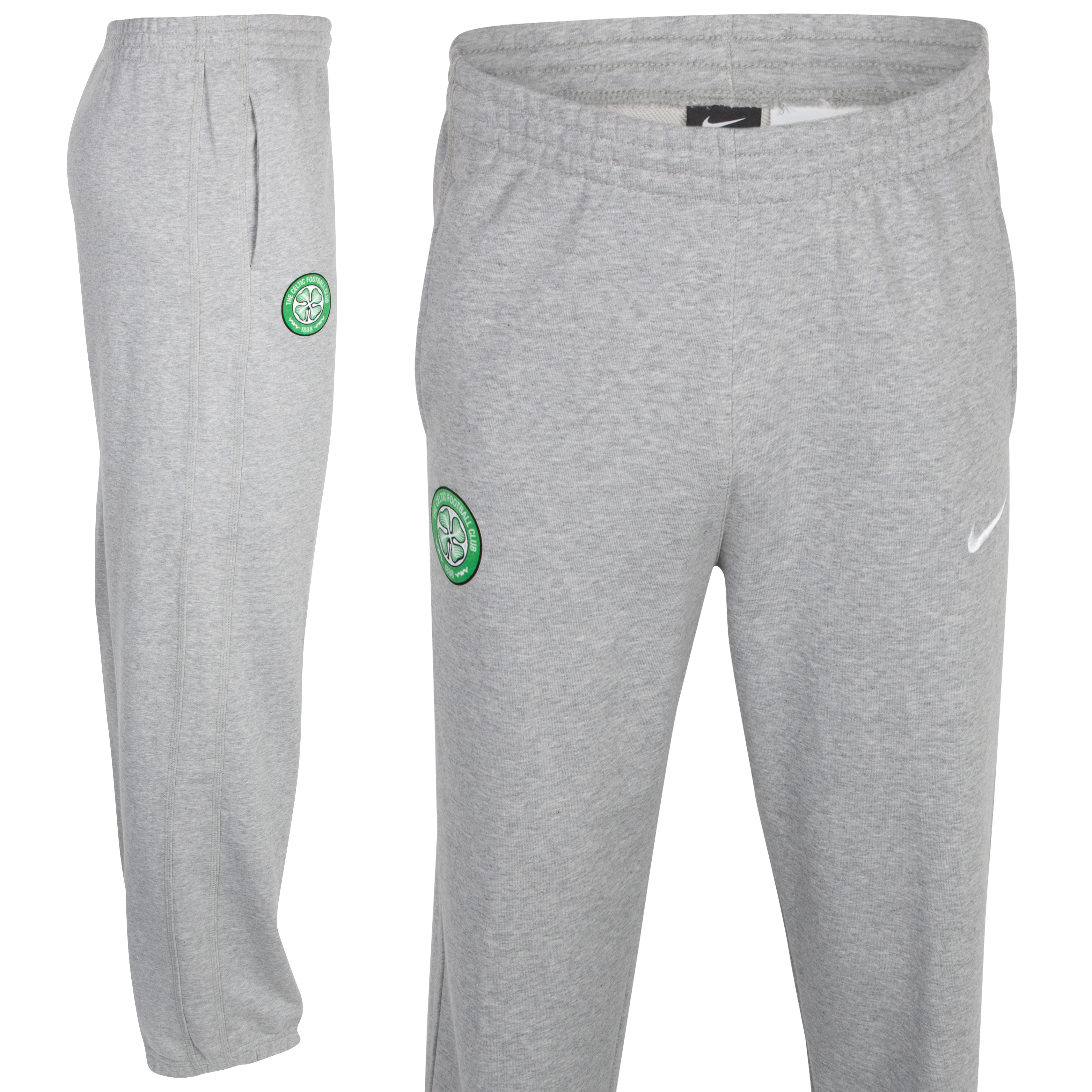 Celtic Score Cuffed Fleece Pant - Dark Grey - Youths