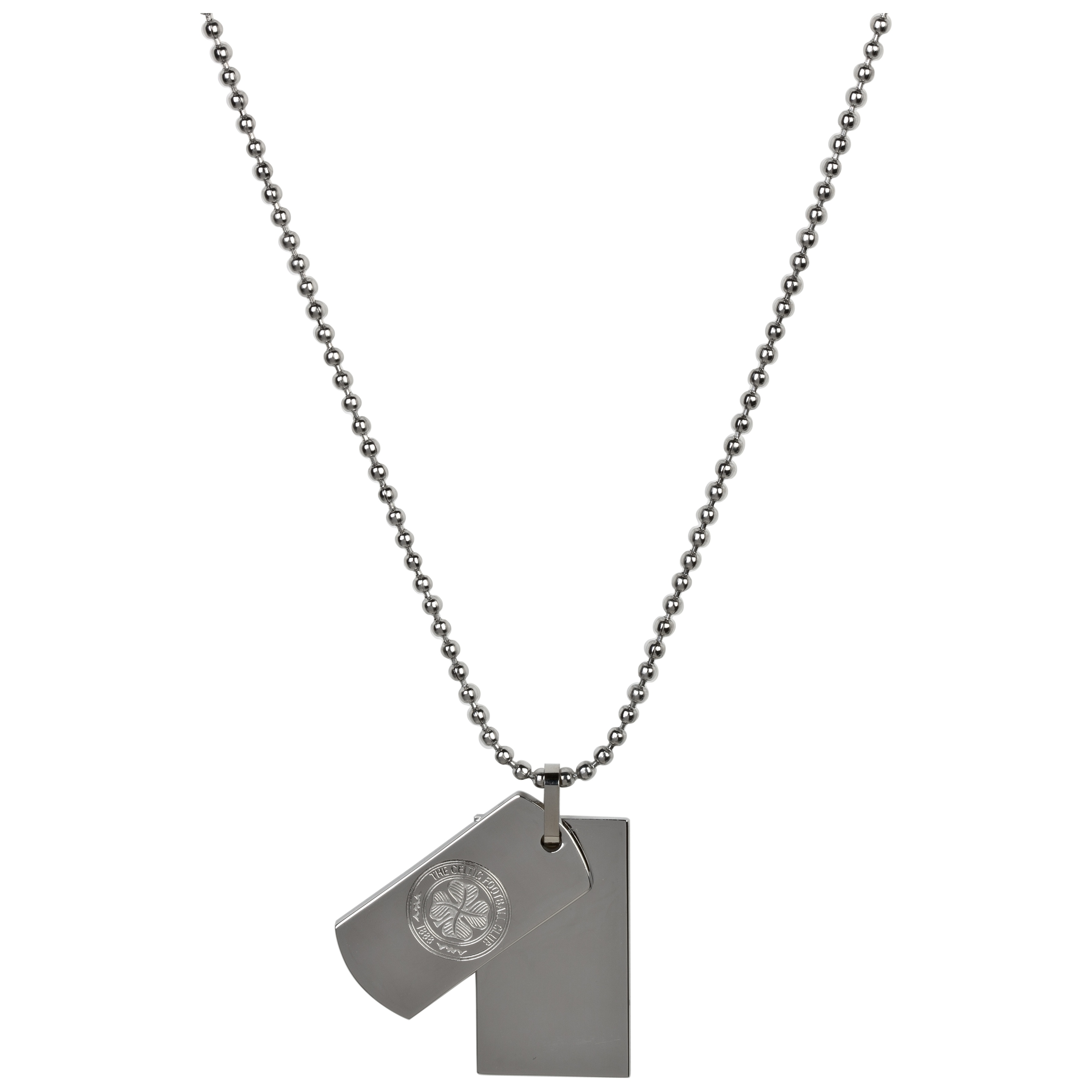 Celtic Double Dog Tag - Stainless Steel