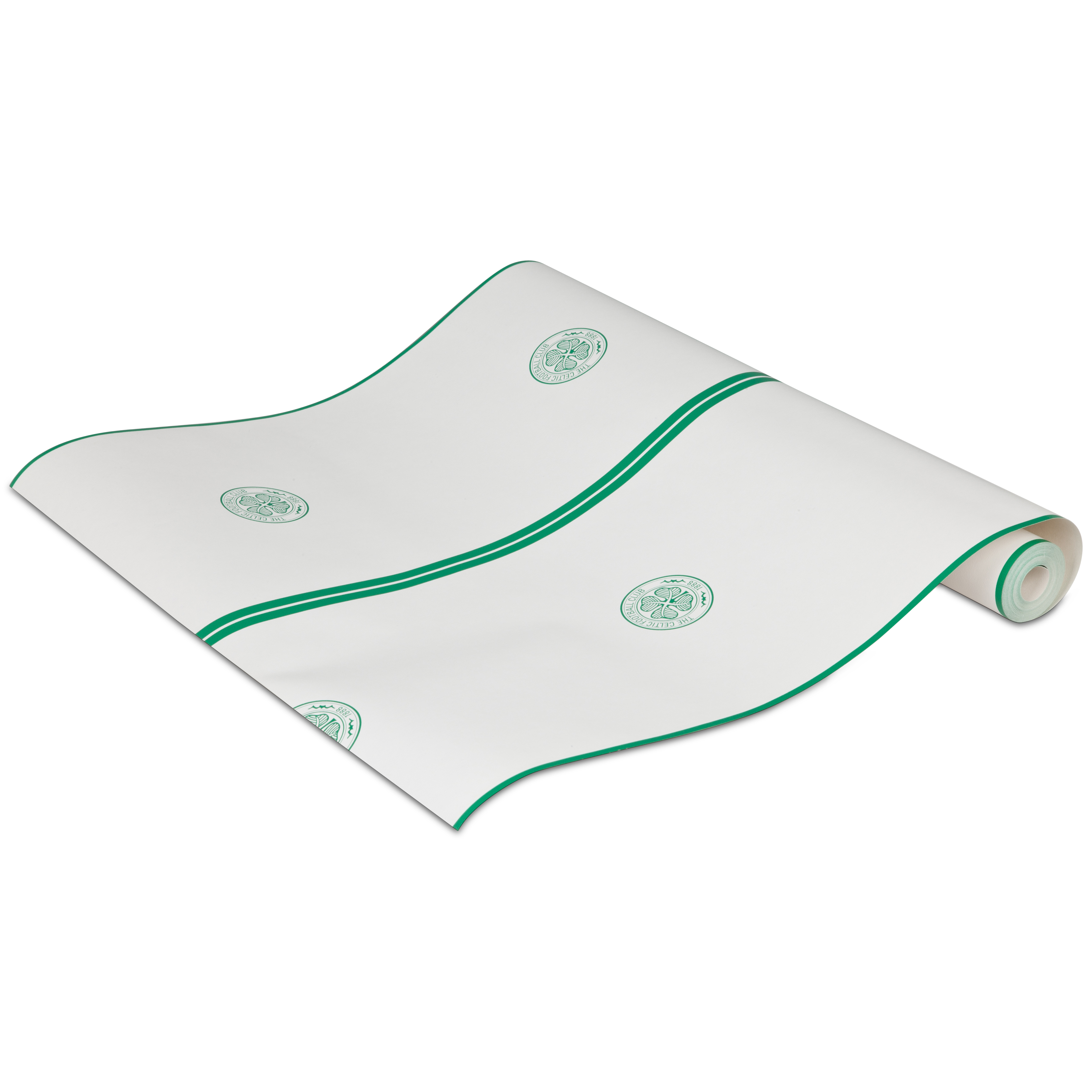 Celtic Crest Wallpaper - White