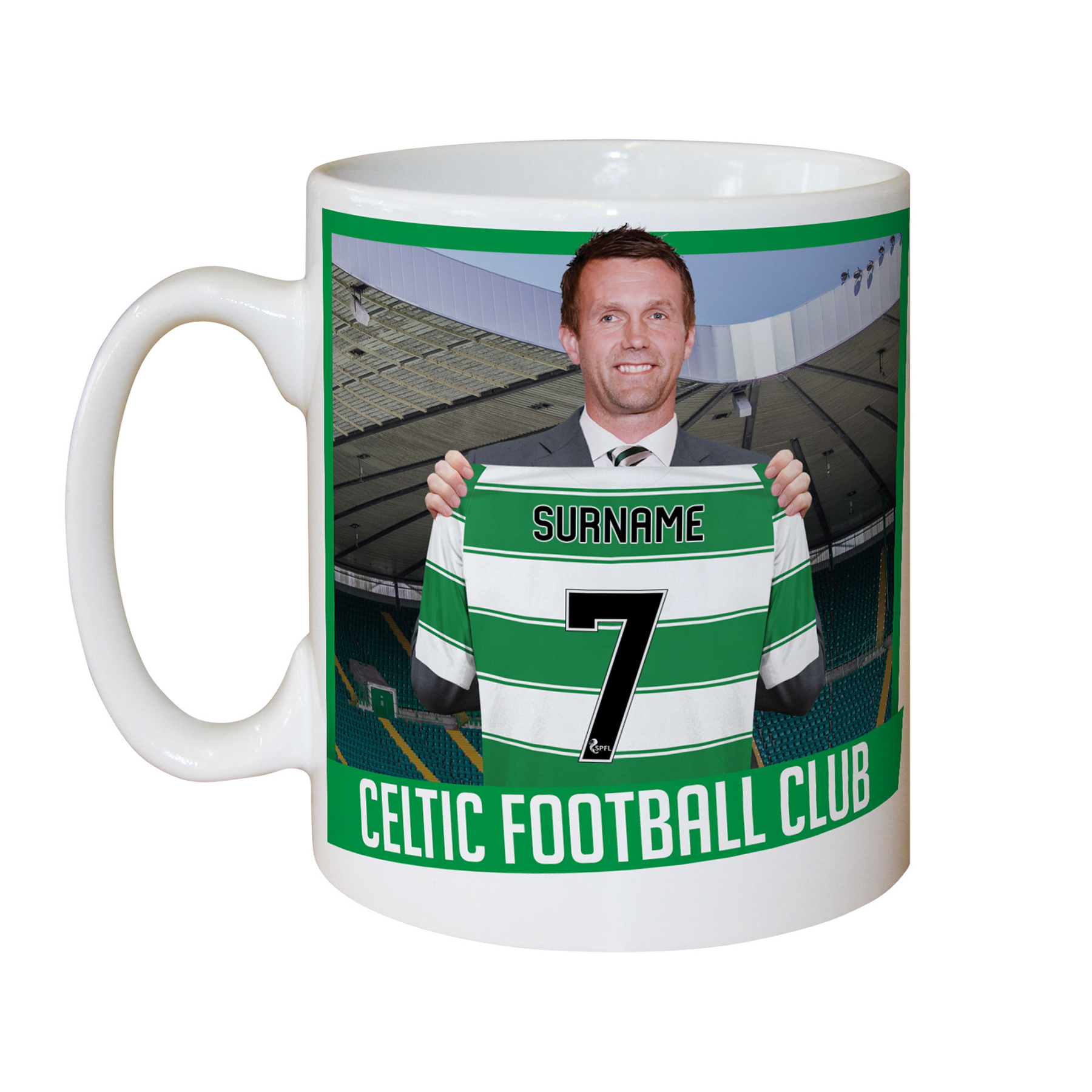 Celtic Personalised Manager Mug