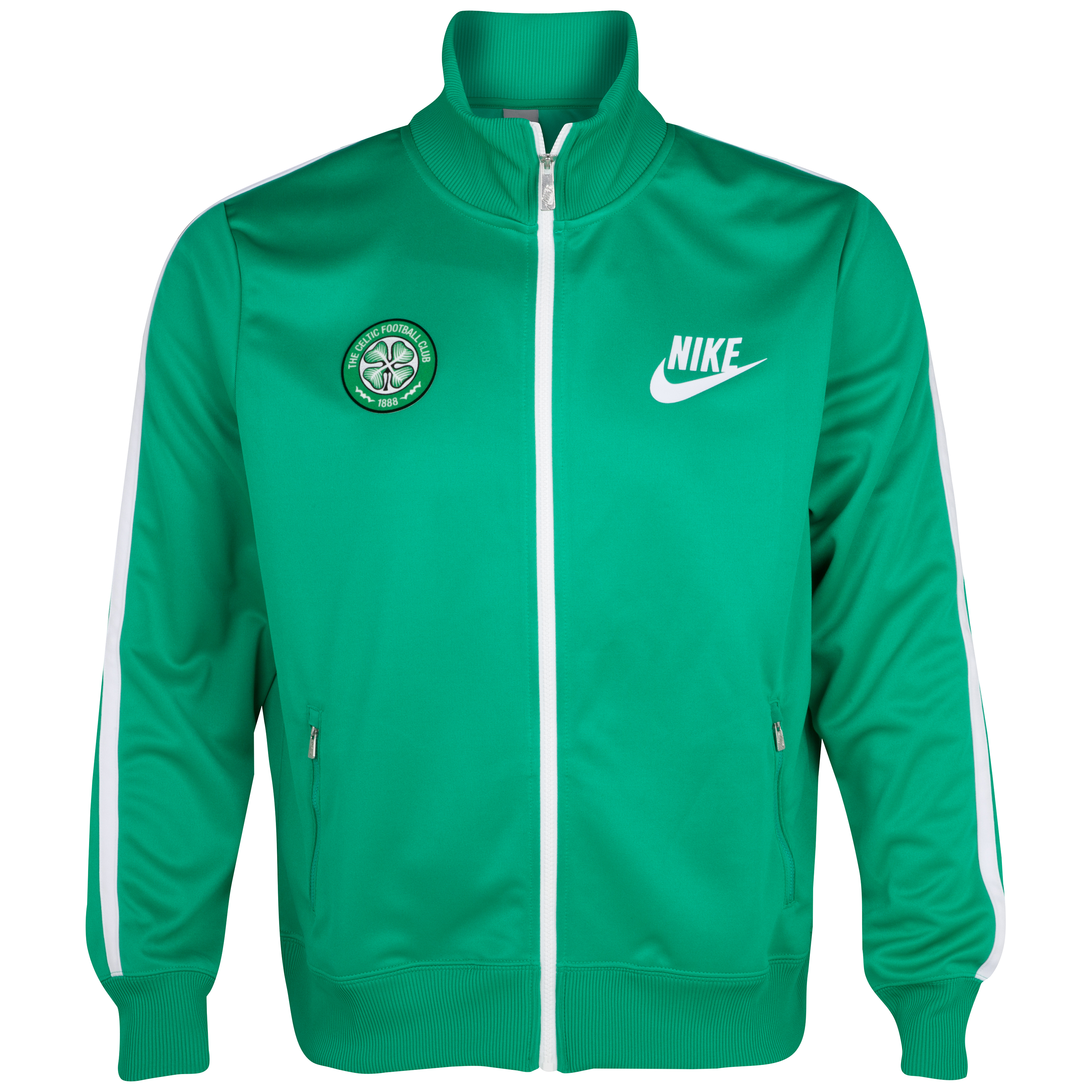 Celtic Limitless Track Jacket - Stadium Green/White