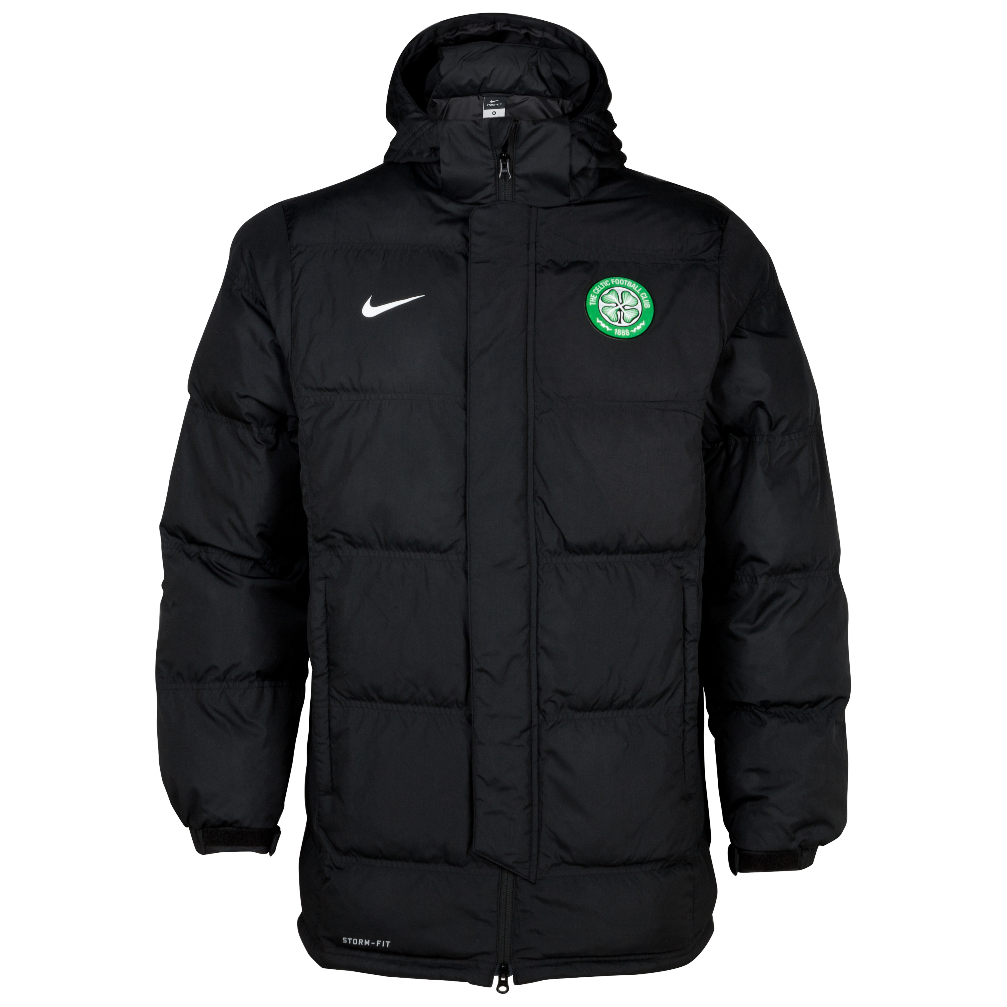 Celtic Medium Filled Jacket - Black/White