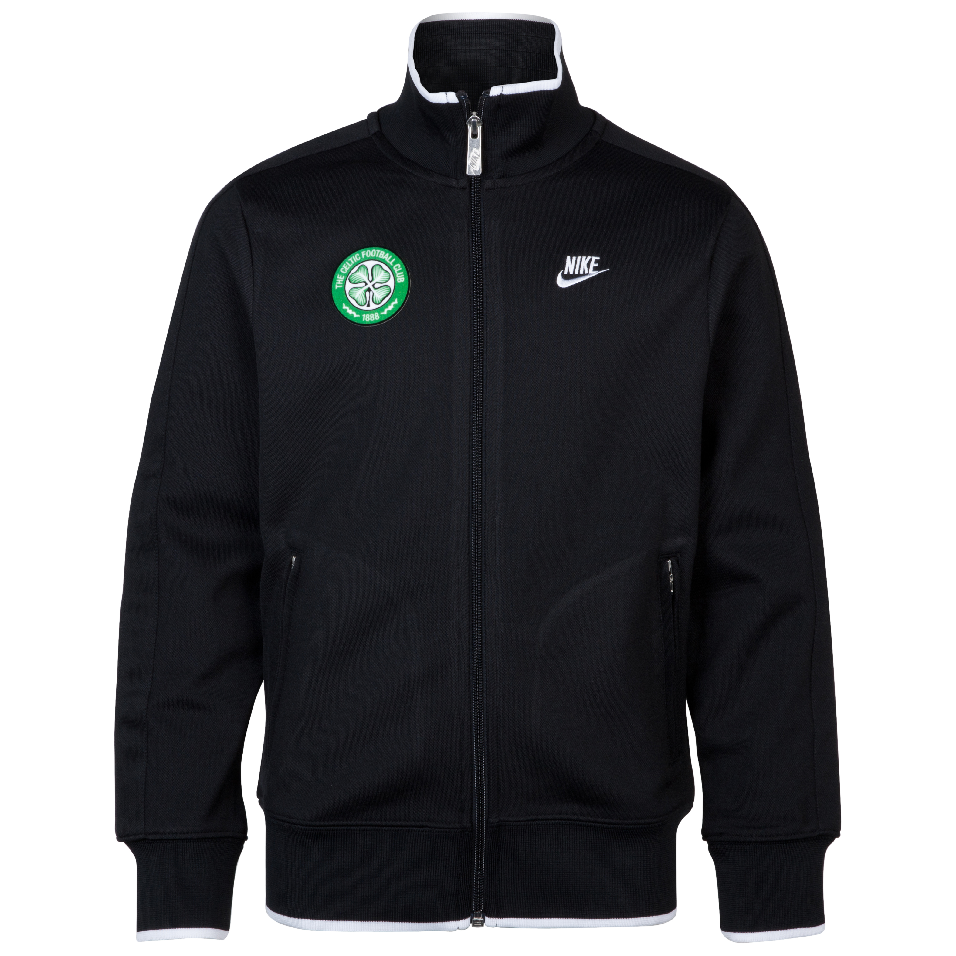 Celtic N98 Track Jacket - Black - Youths