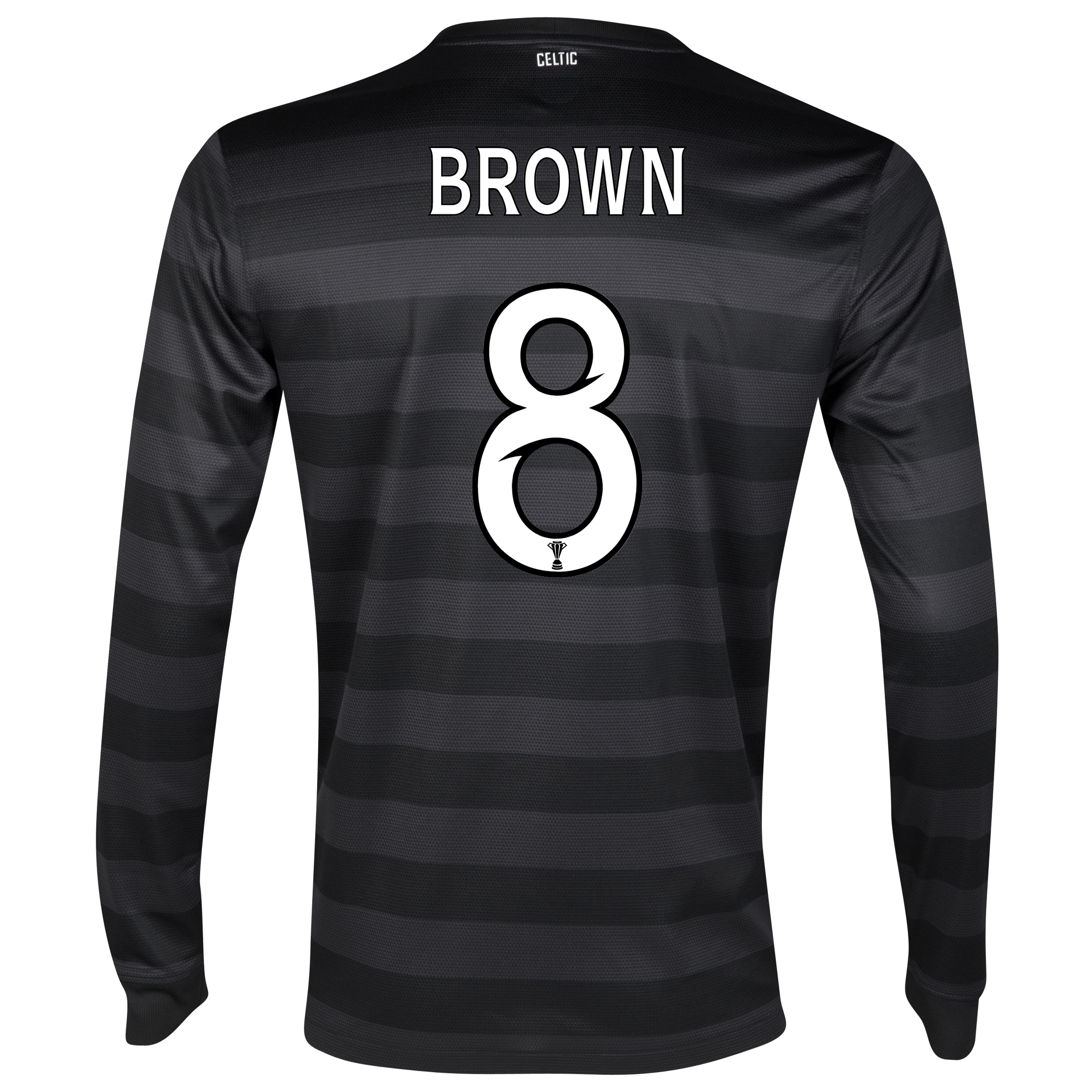 Celtic Away Shirt 2012/13 - Long Sleeved no sponsor with Brown 8 printing