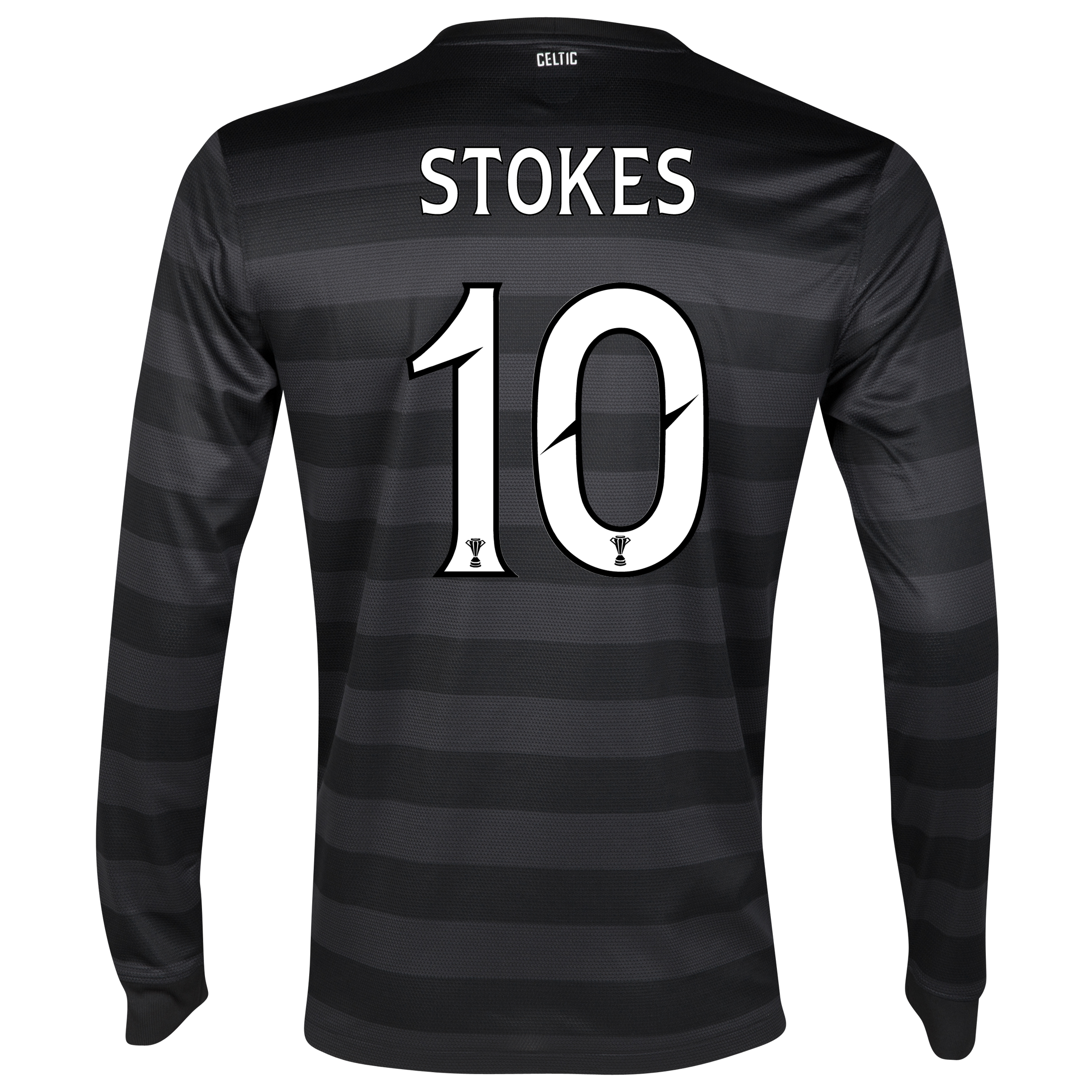 Celtic Away Shirt 2012~13 Long Sleeved no sponsor with Stokes 10 printing