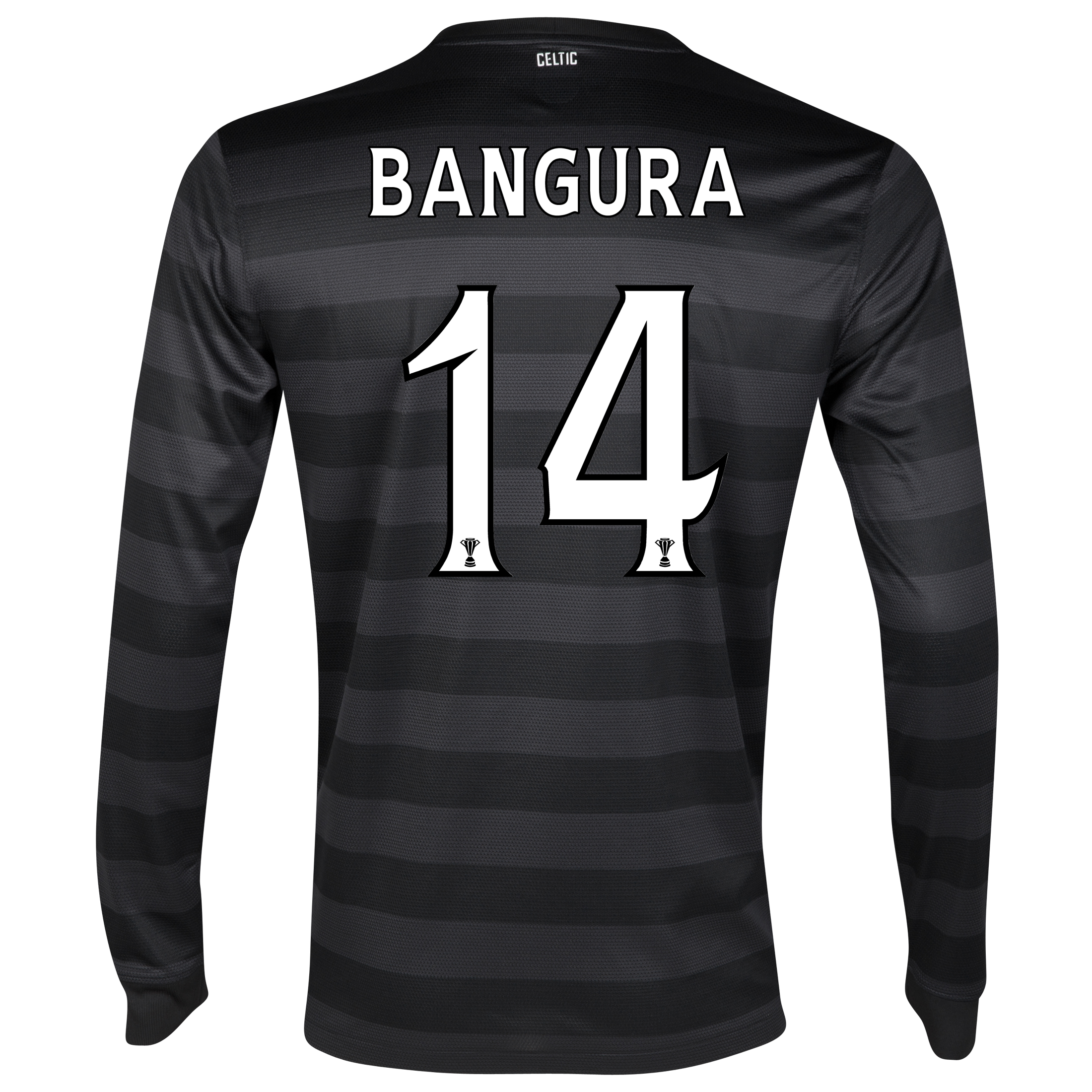 Celtic Away Shirt 2012~13 Long Sleeved no sponsor with Bangura 14 printing