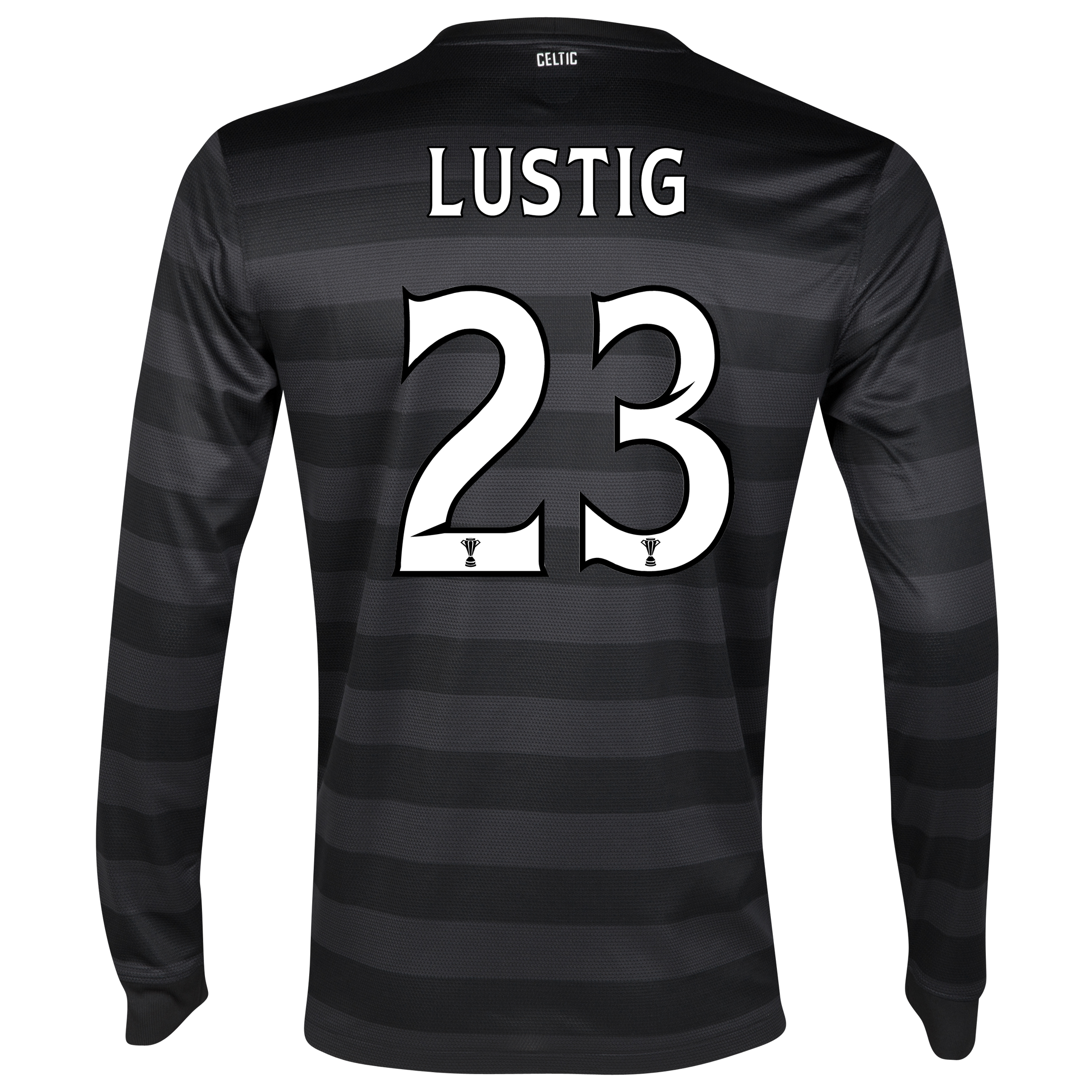 Celtic Away Shirt 2012~13 Long Sleeved no sponsor with Lustig 23 printing